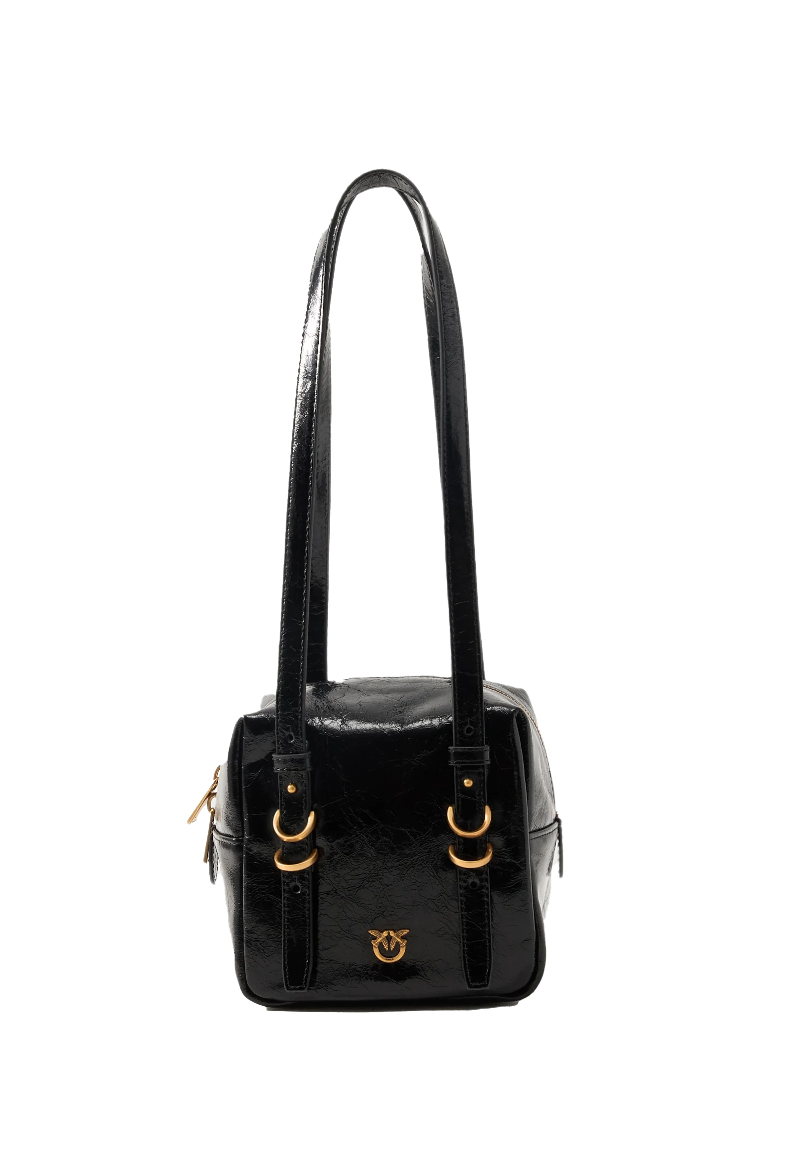 BORSA A TRACOLLA CUBIC BAG 106465A315 DONNA NERO