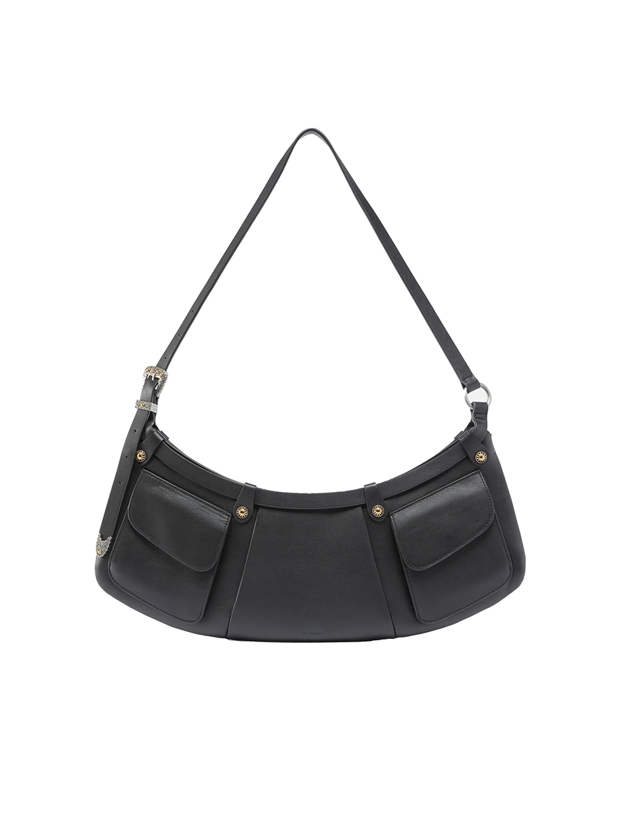 BORSA A SPALLA 106865A270 DONNA NERO