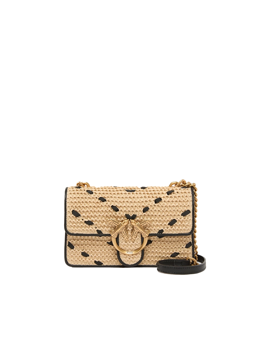 BORSA A SPALLA 104550A1RL DONNA BEIGE