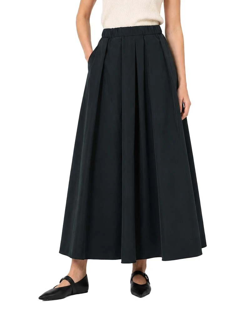 OUSIMEN Vestito Lungo Donna 2023 Autunno Elegante Scollo a V Lunga