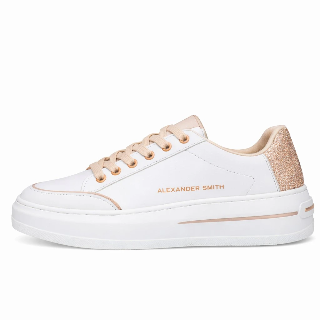 SNEAKERS BASSE ASBDLSW-1869-WPC DONNA BIANCO