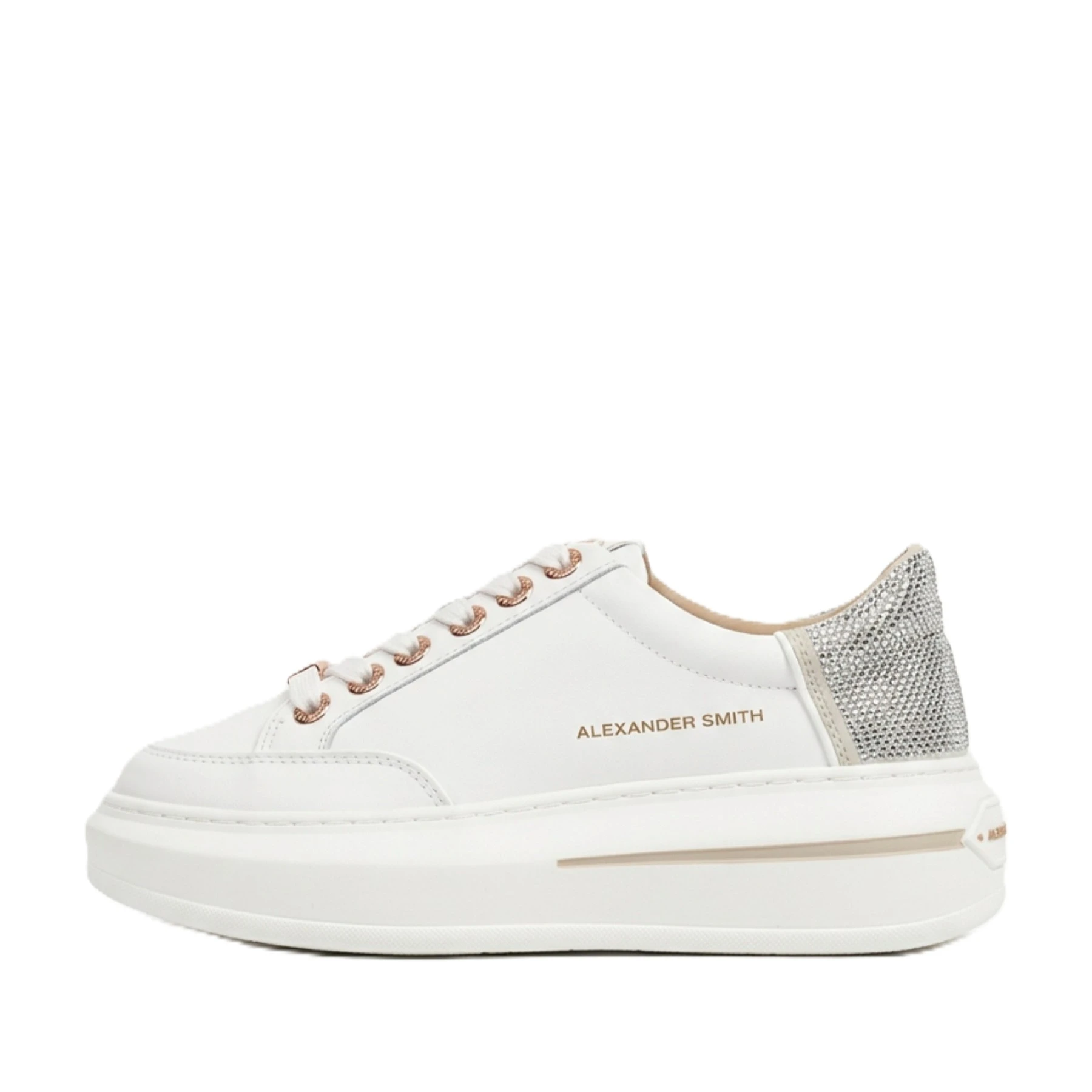 SNEAKERS BASSE ASBDLSW-1869-WSV DONNA BIANCO