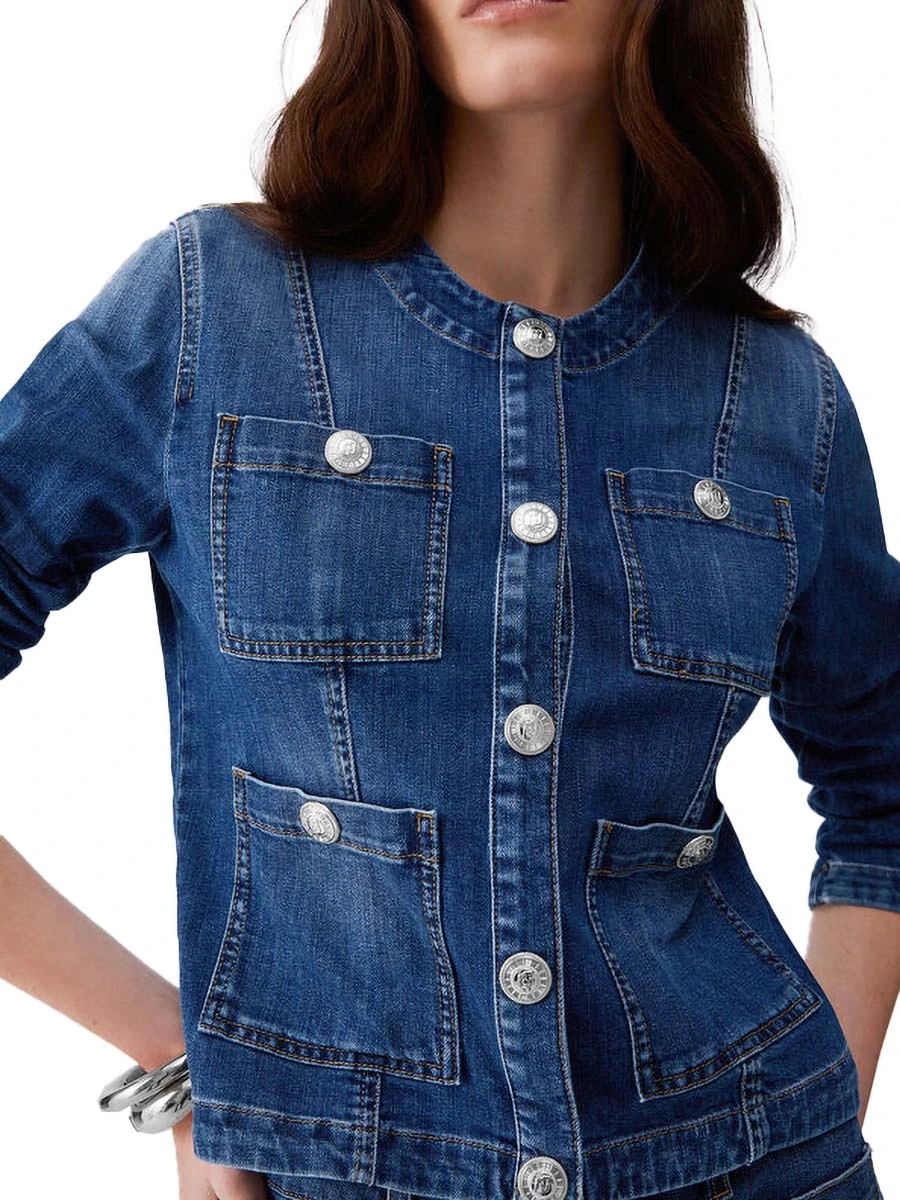 GIACCA CORTA IN DENIM DONNA BLUE JEANS