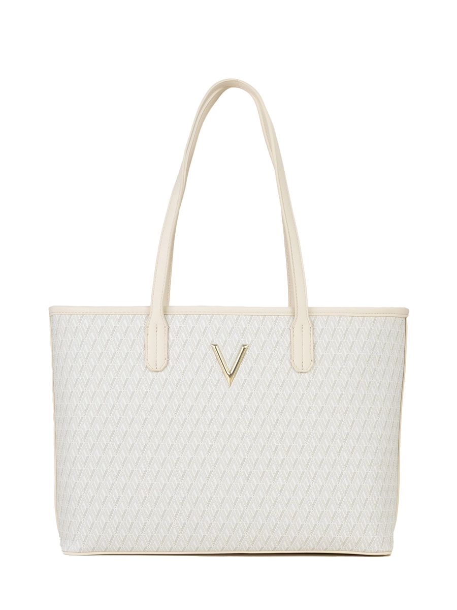 BORSA A SPALLA QUEEN RE VBS9OX01 DONNA ECRU