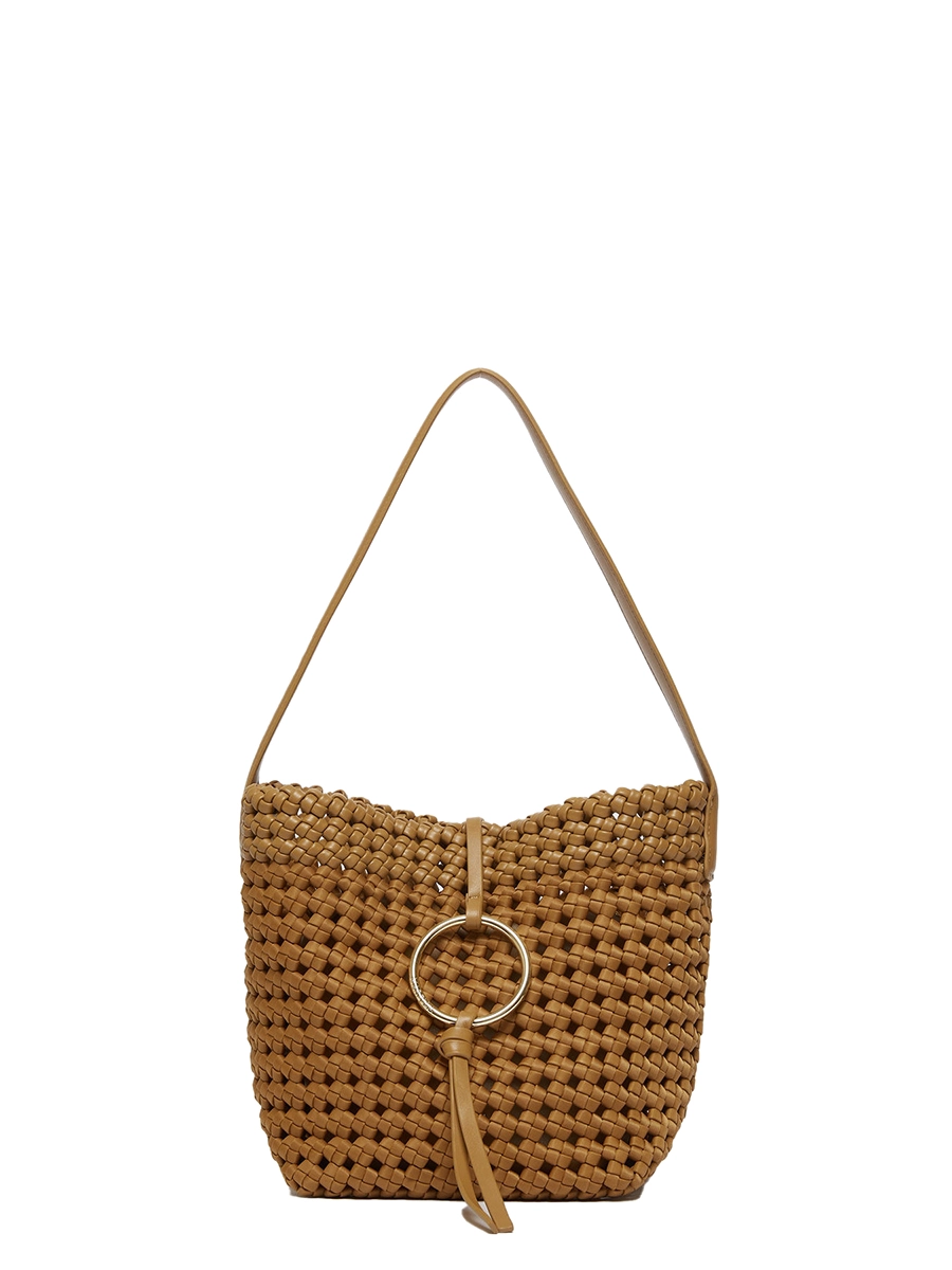 BORSA A SPALLA MLAZAFFO DONNA CUOIO