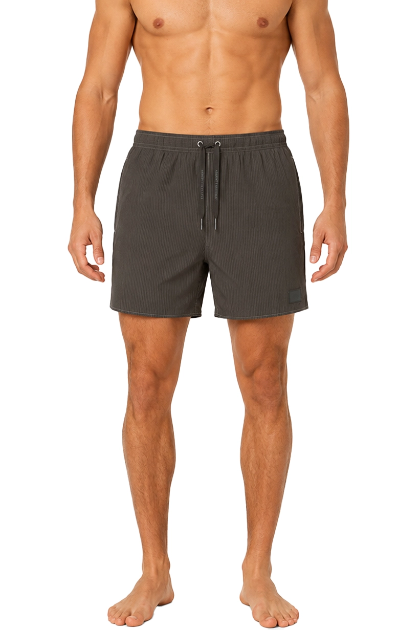 COSTUME BOXER UOMO VERDE CON ELASTICO E COULISSE  UOMO VERDE