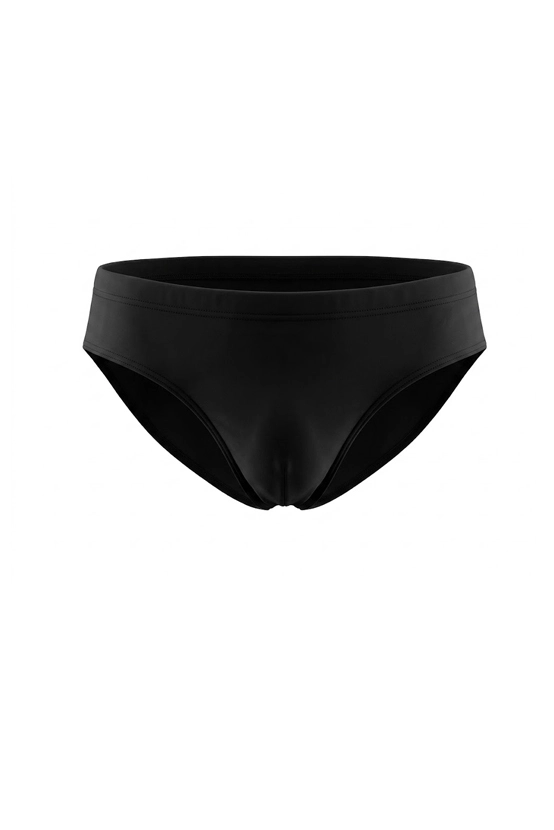 SLIP DA BAGNO CON LOGO POSTERIORE UOMO NERO