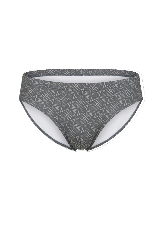 SLIP DA BAGNO CON LOGO ALL OVER UOMO VERDE