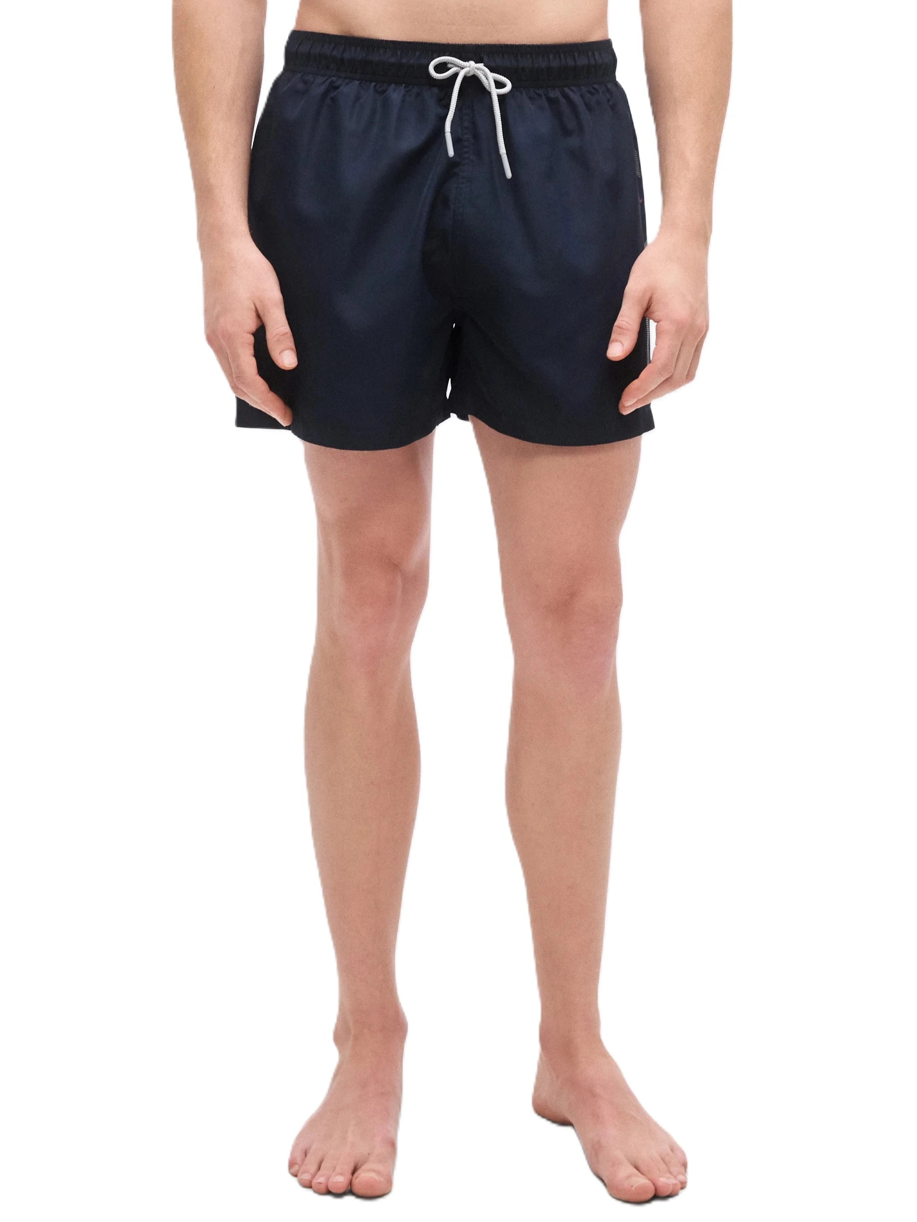 COSTUME BOXER CON COULISSE E FODERA IN RETE UOMO BLU