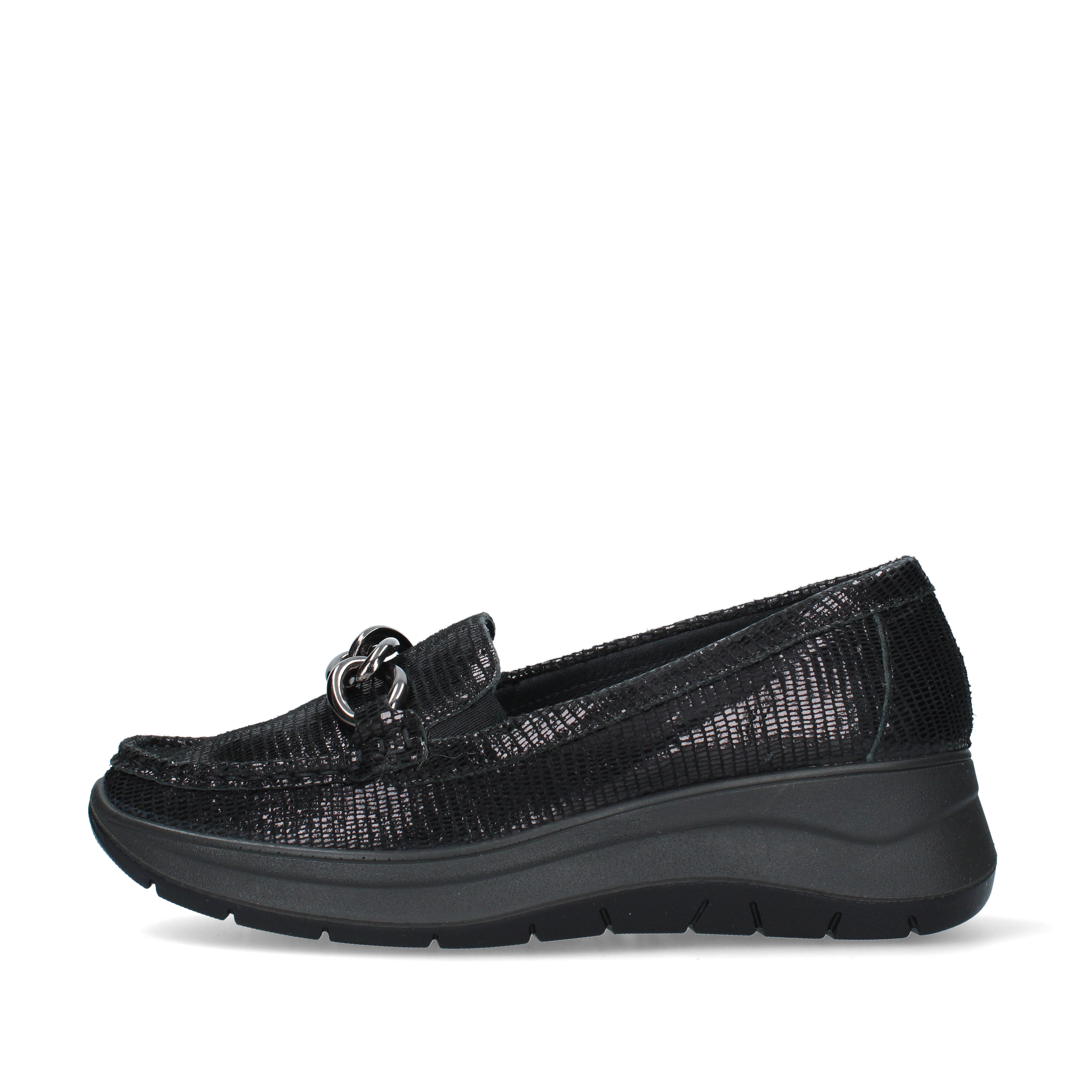 MOCASSINI 6653044 DONNA NERO