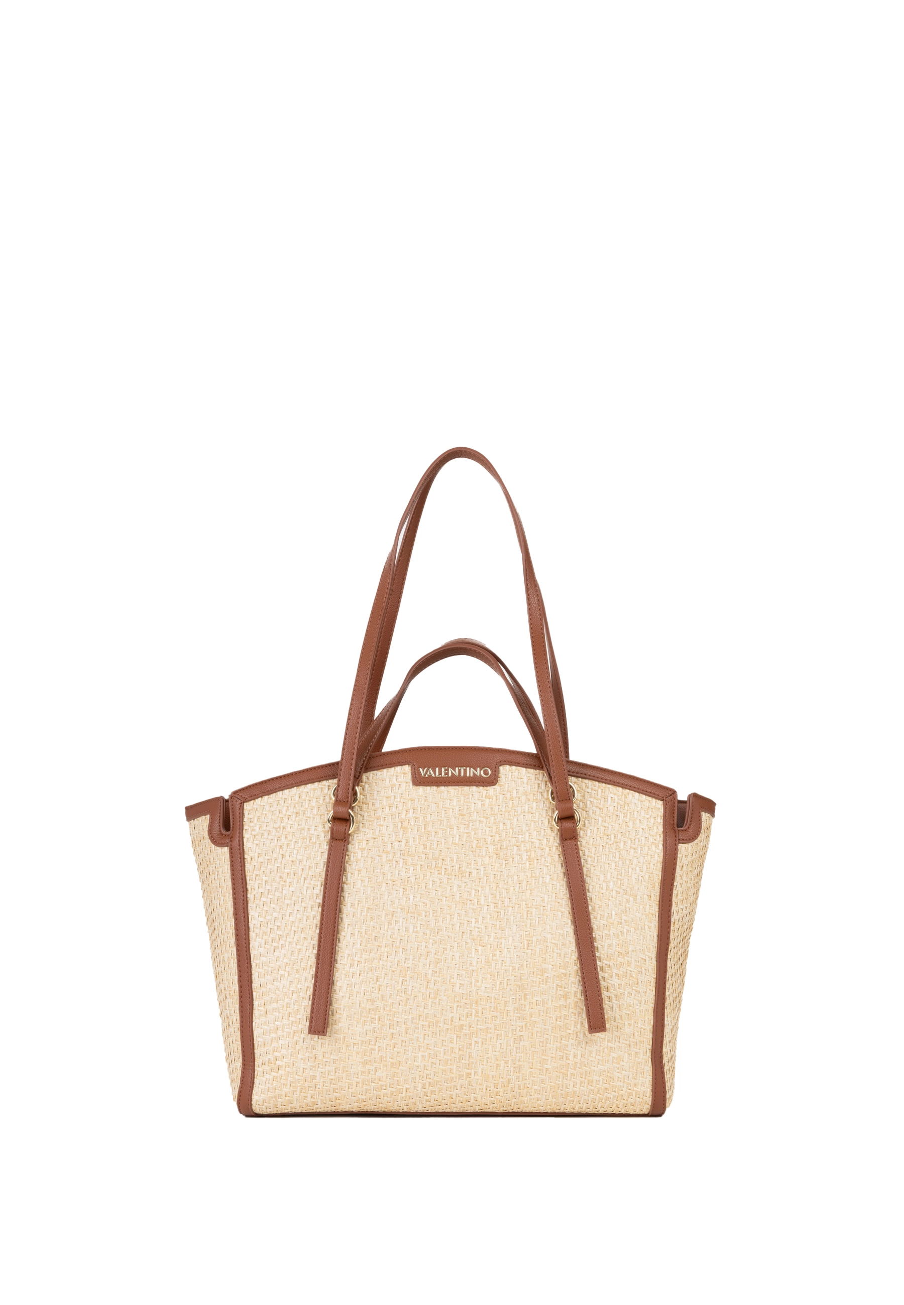 BORSA A SPALLA VBS9R901 DONNA AVORIO/CUOIO