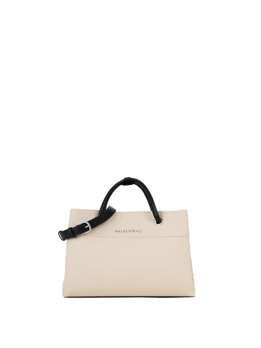 BORSA A MANO VBSA0D02 DONNA AVORIO NAT/ NERO