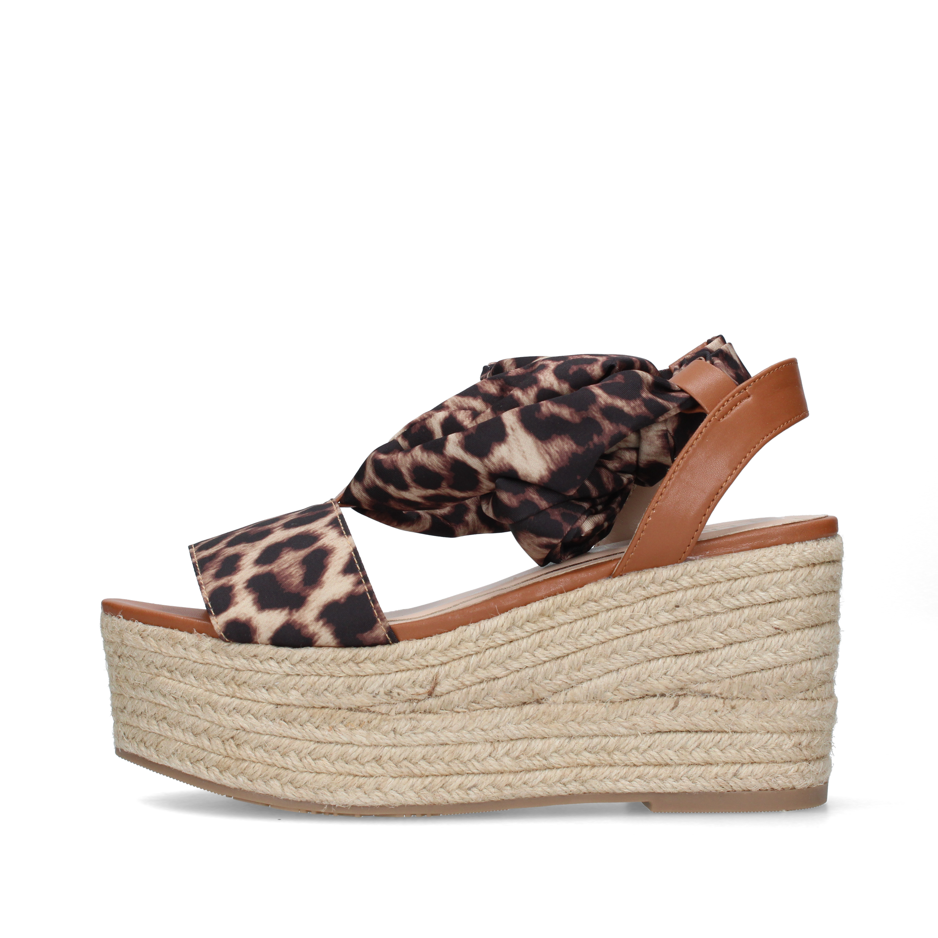 ESPADRILLAS SA6087TX133 DONNA MARRONE