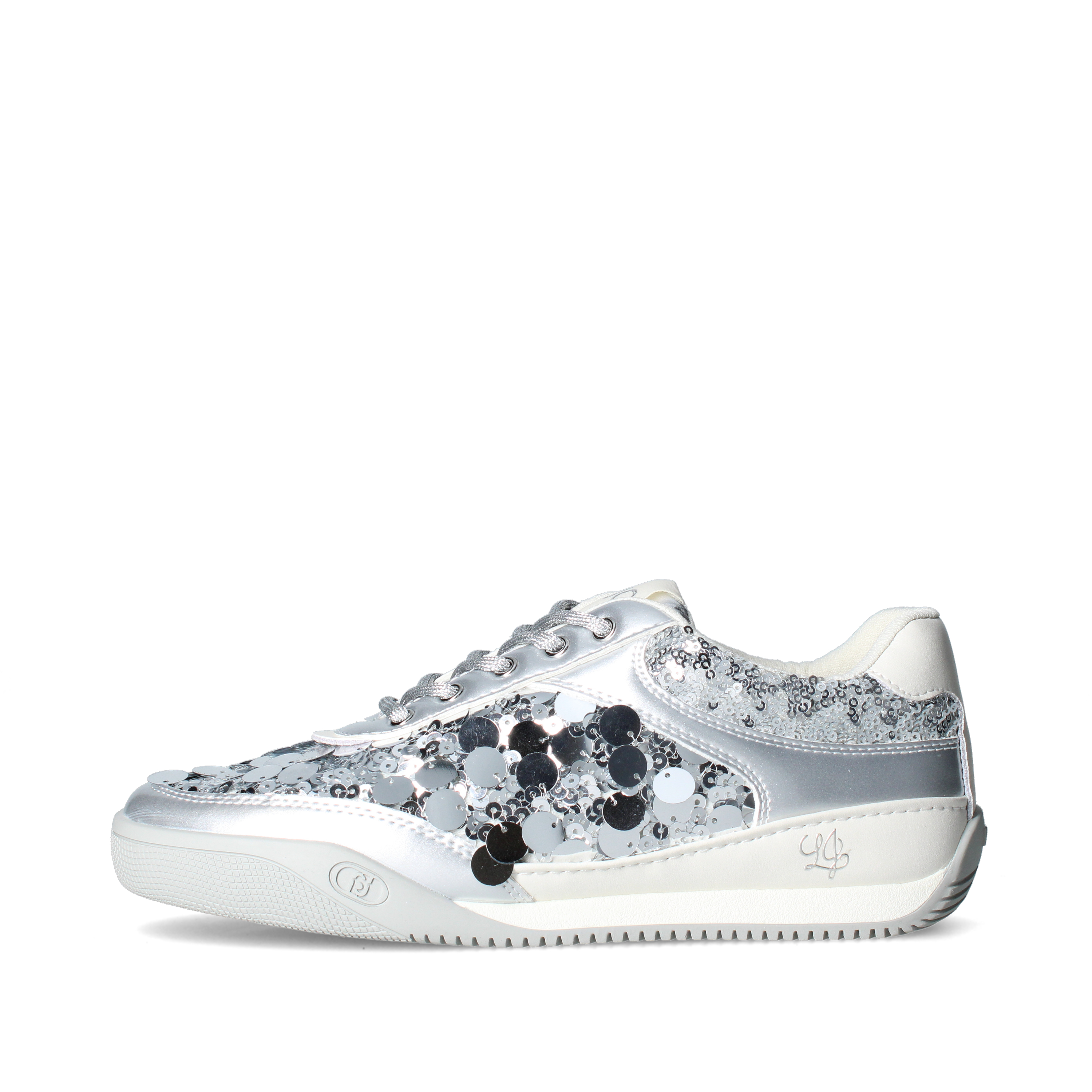 SNEAKERS BASSE BA6093EX006 DONNA ARGENTO