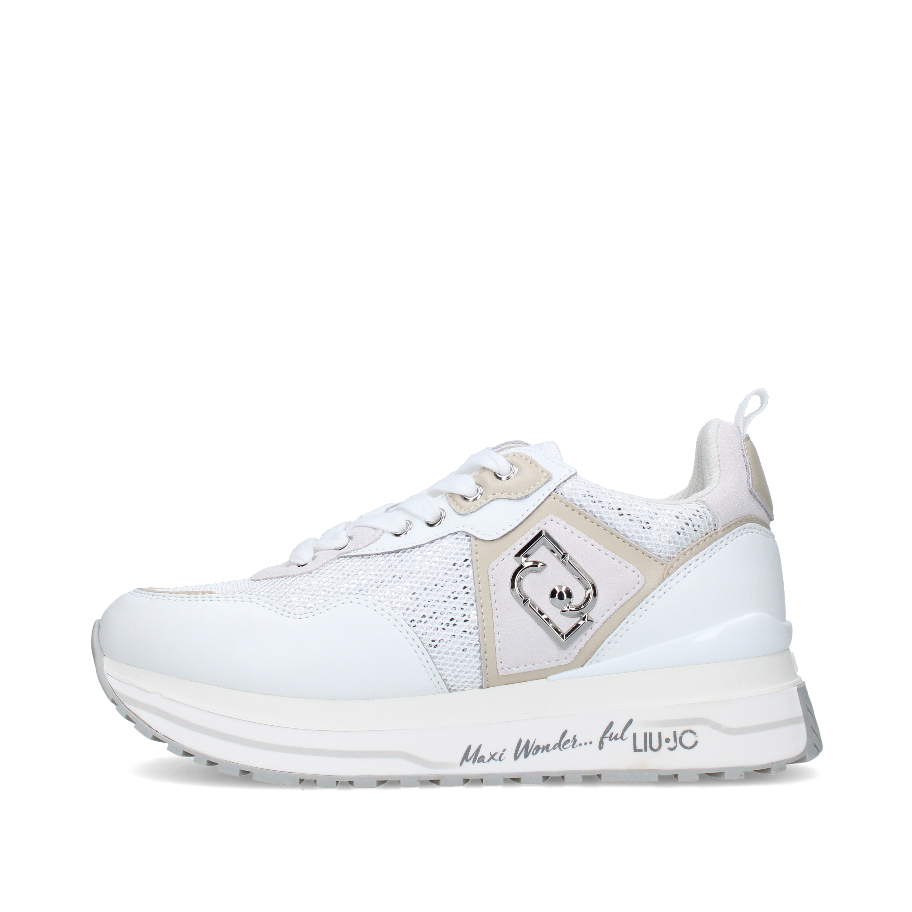 SNEAKERS BASSE BA6009PX077 DONNA BIANCO