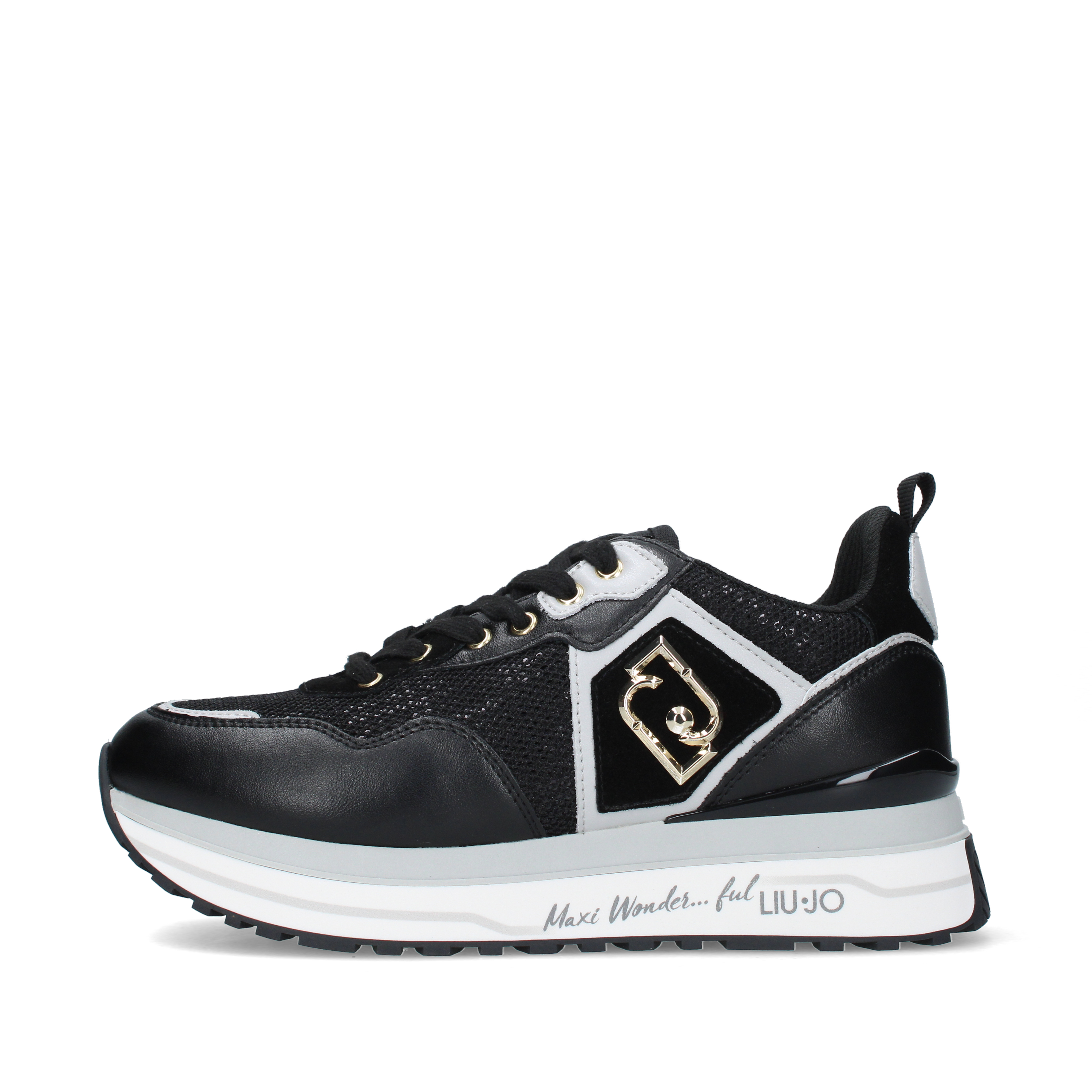 SNEAKERS BASSE BA6009PX077 DONNA NERO