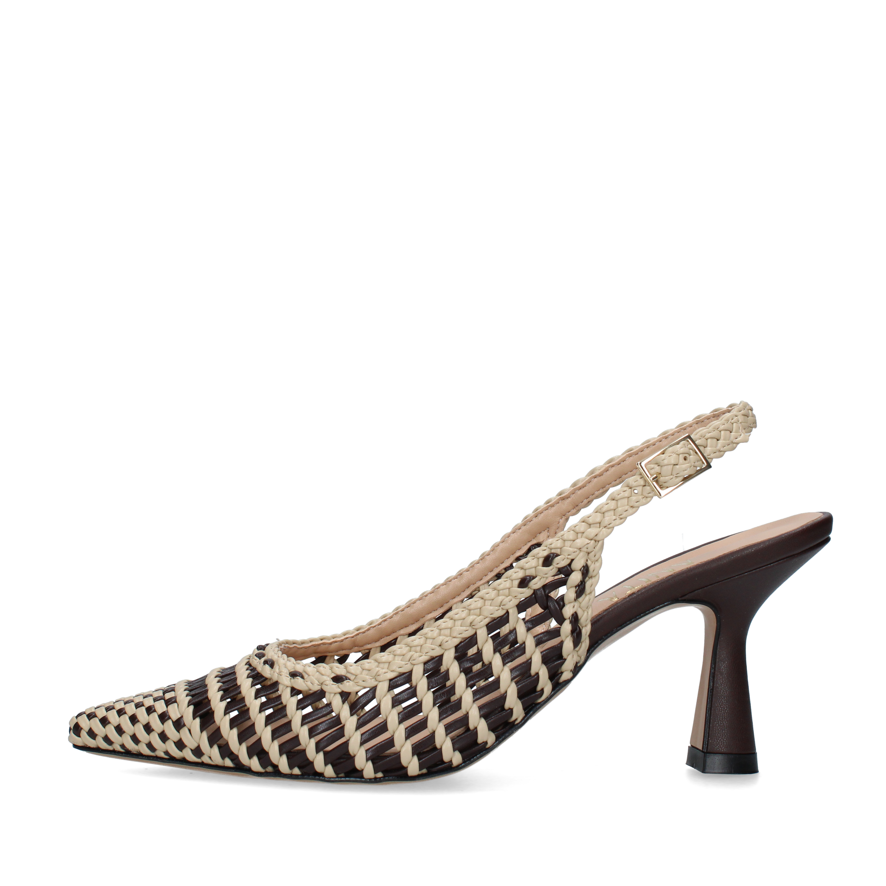 SLINGBACK 3063M075 DONNA MARRONE