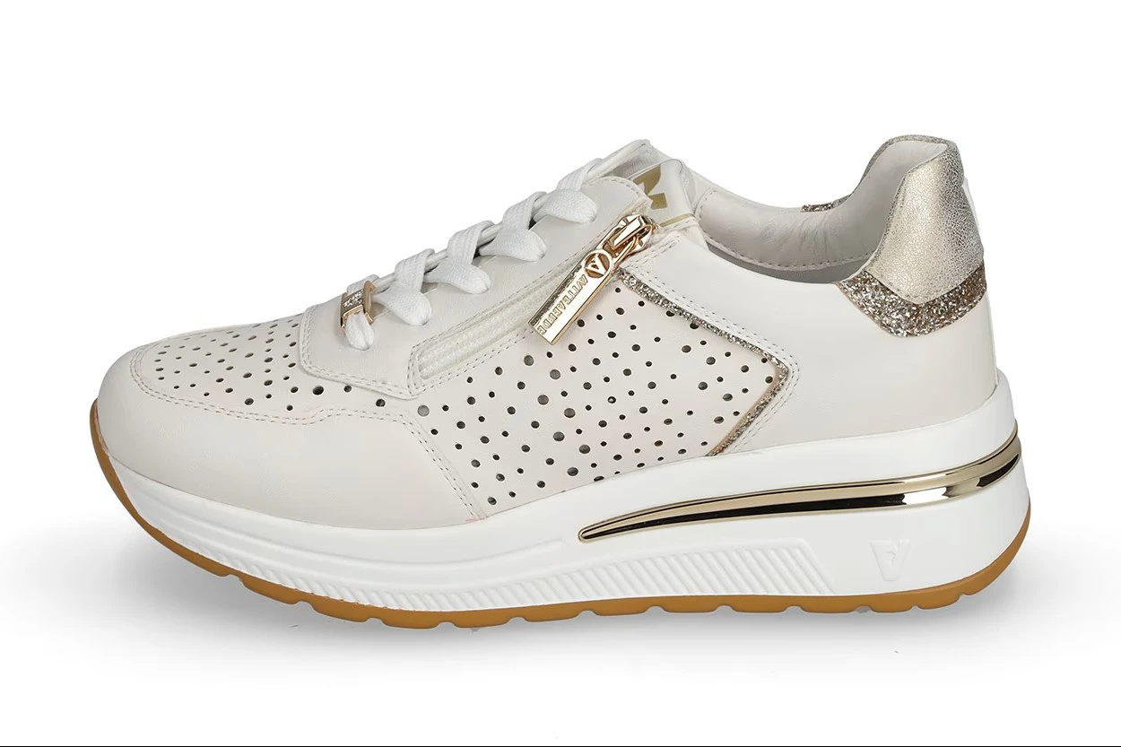 SNEAKERS BASSE V35302Z DONNA BIANCO