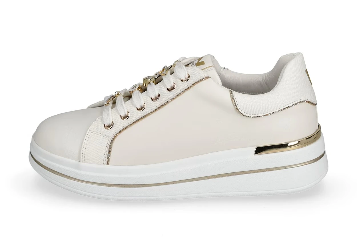 SNEAKERS BASSE 35480A DONNA BIANCO