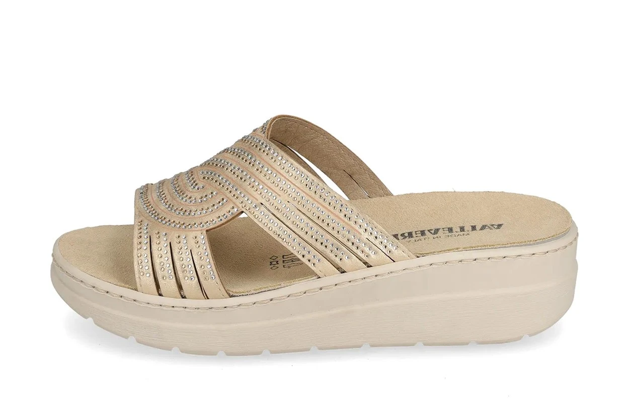 Valleverde Ciabatta Donna Blu - 39