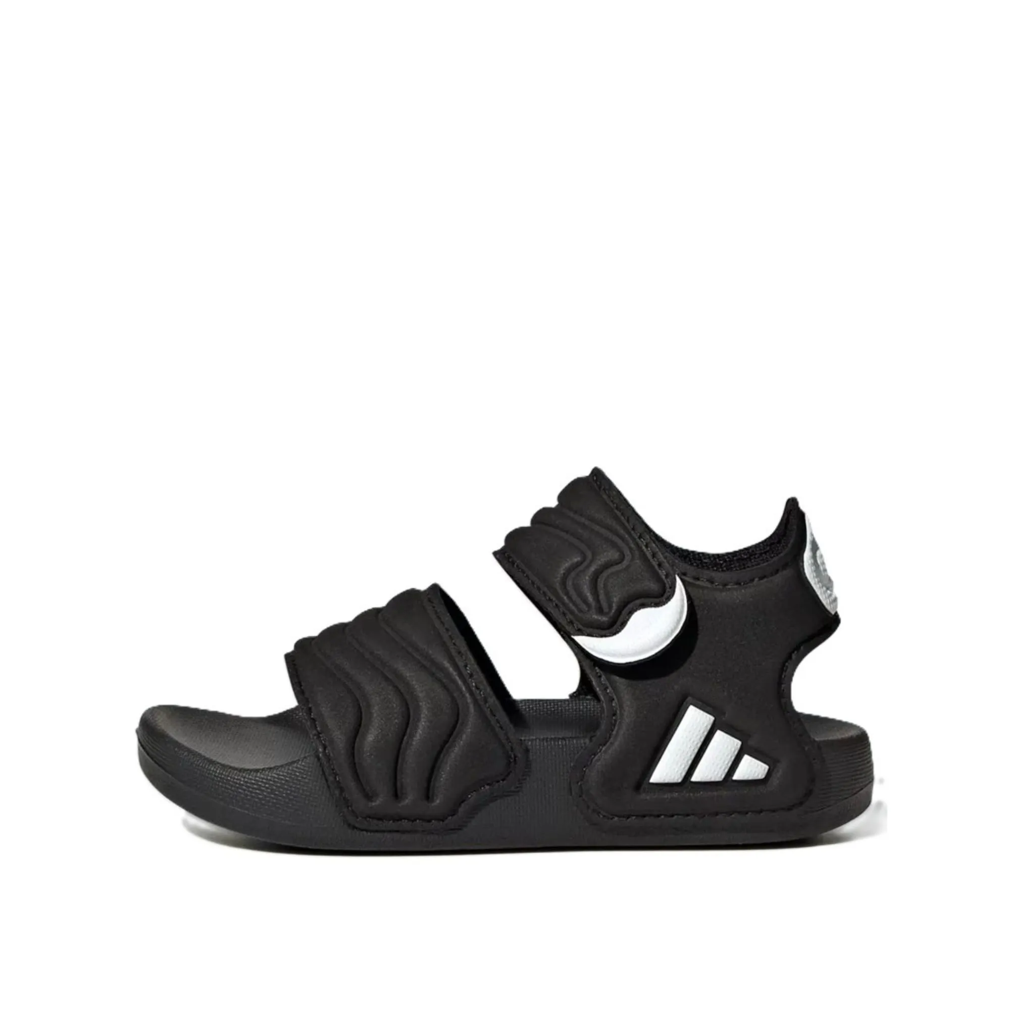 CIABATTE HQ0113 BAMBINO NERO