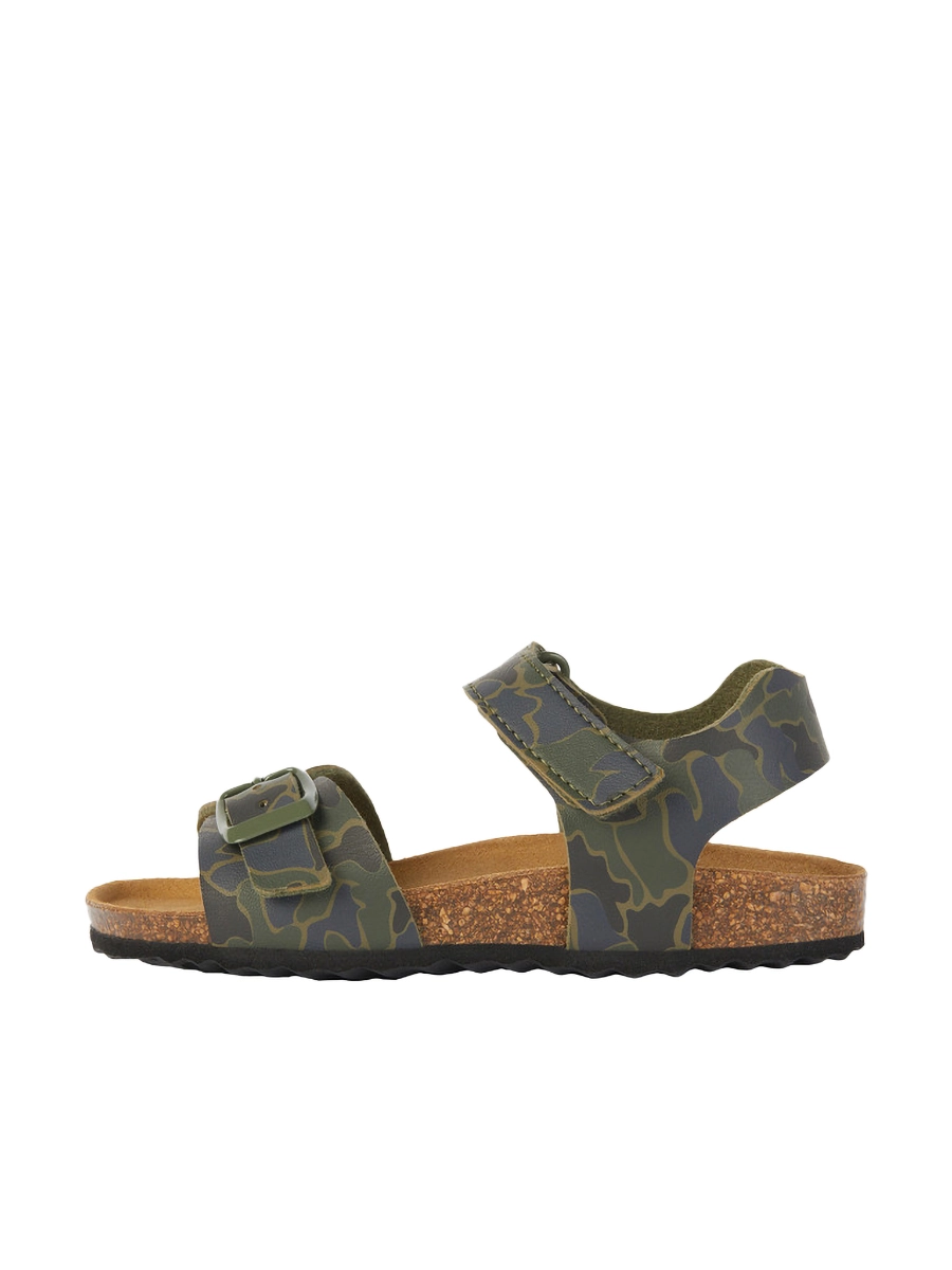 SANDALI BASSI J028LB00004 BAMBINO VERDE