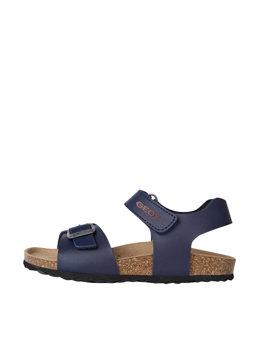 SANDALI BASSI J028LB00054 BAMBINO BLU
