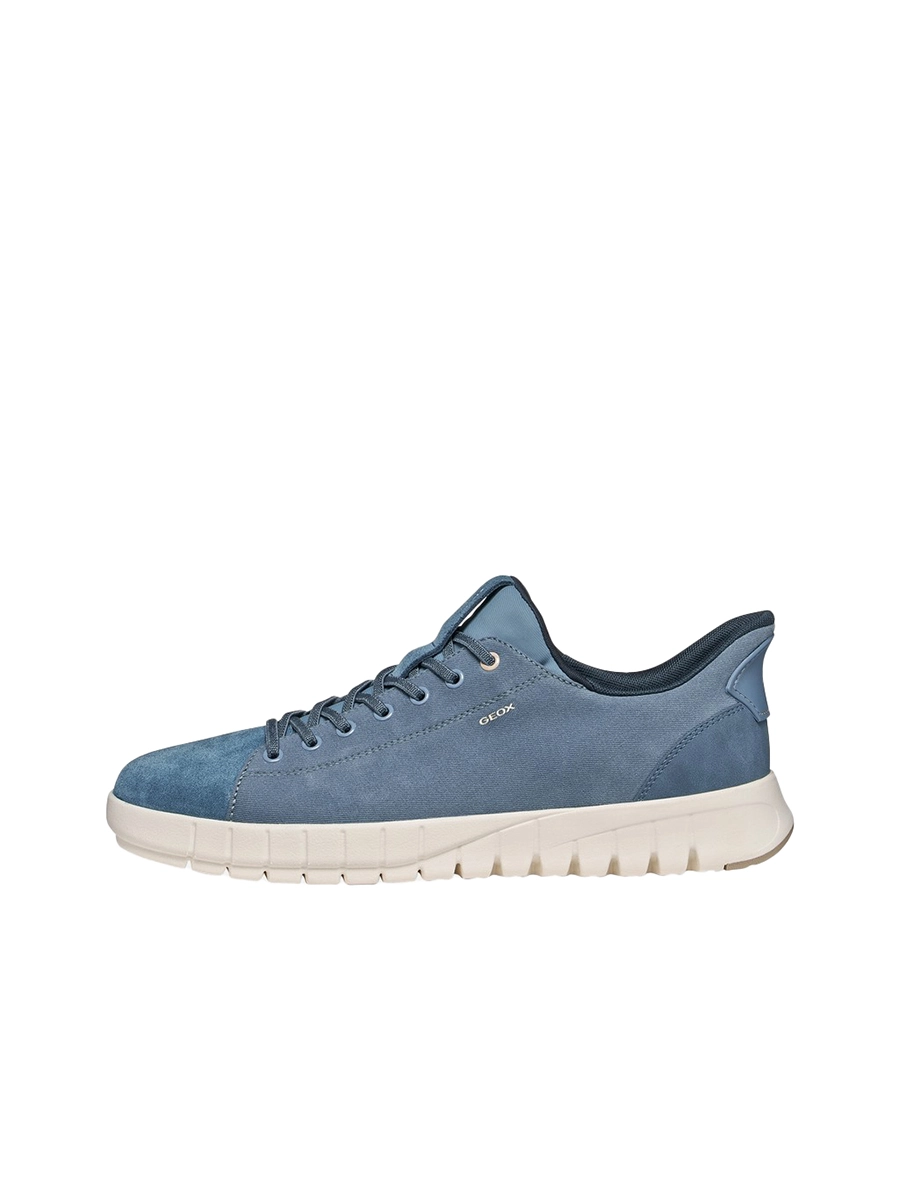 SNEAKERS BASSE U65MAC01022 UOMO CELESTE