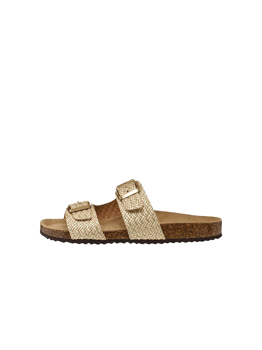 CIABATTE D35LSL00047 DONNA ORO