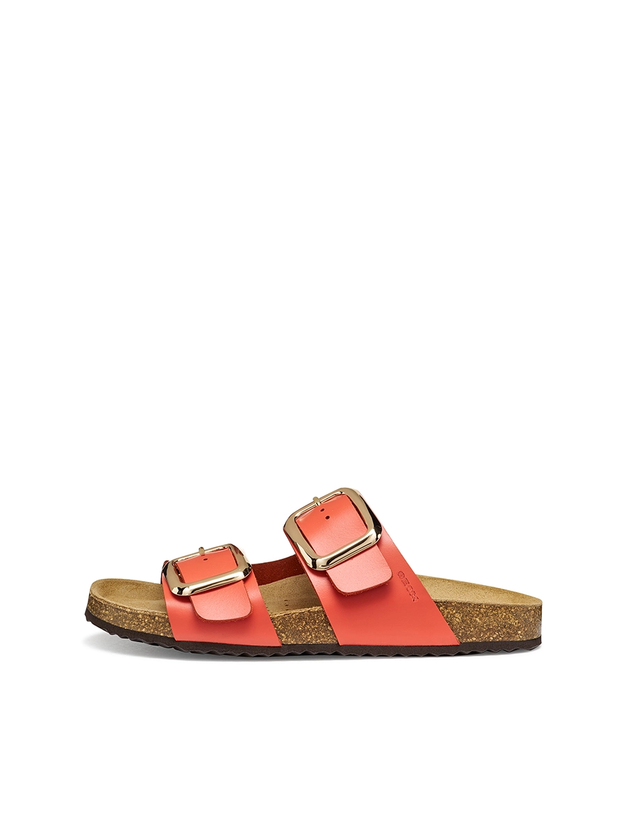 CIABATTE D45Y3B00085 DONNA ROSSO