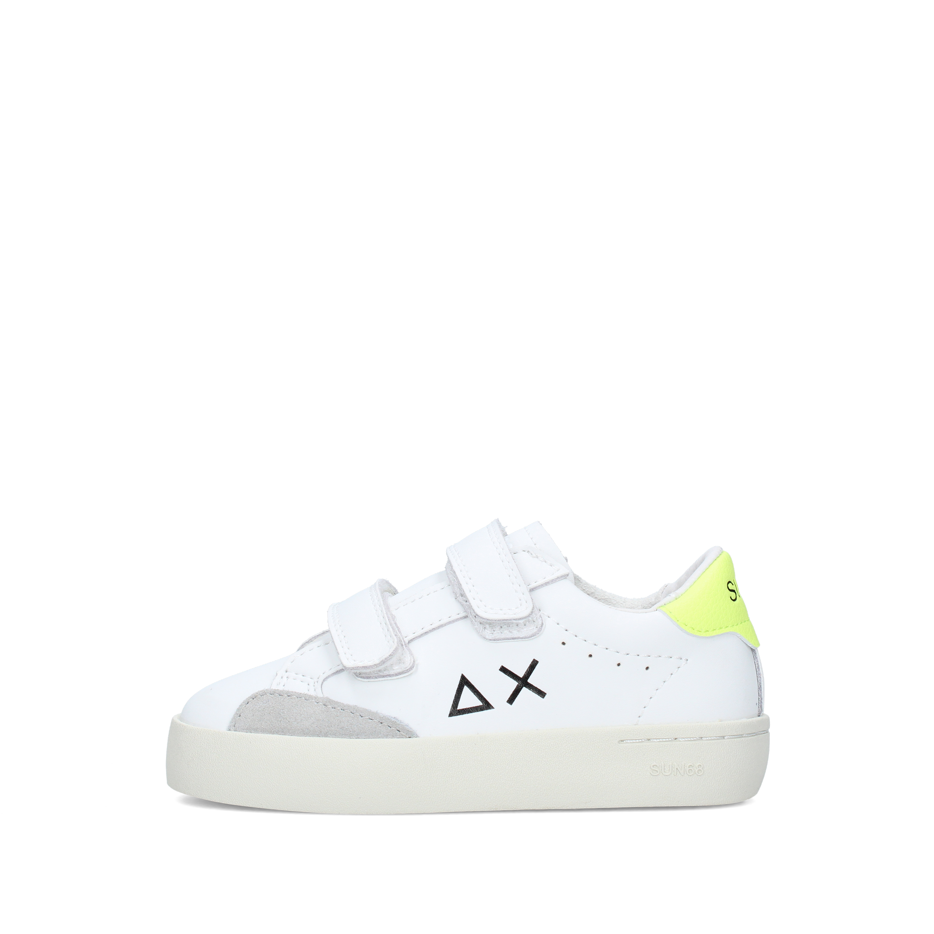 SNEAKERS BASSE Z36338B BAMBINO BIANCO GIALLO