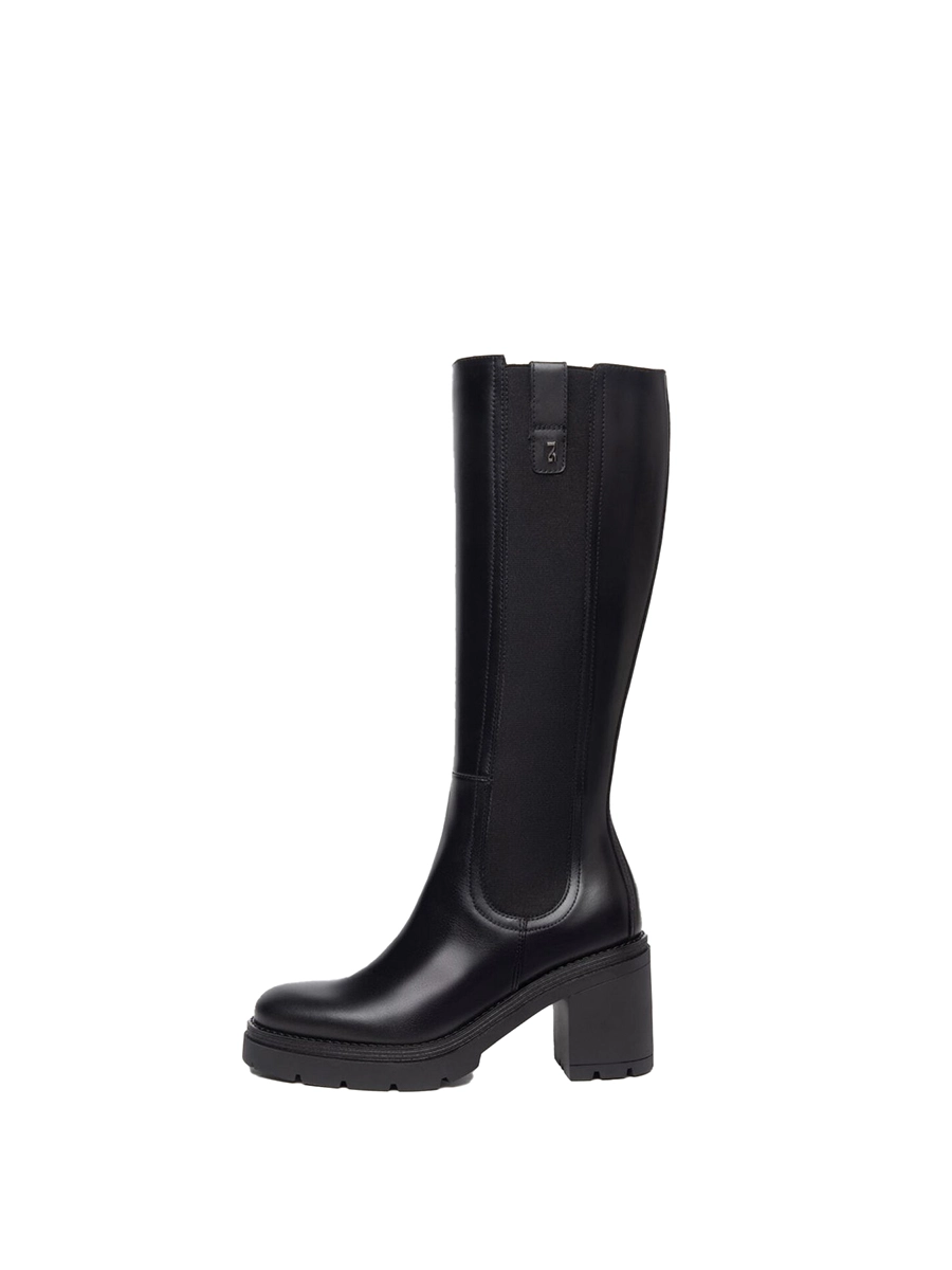 STIVALI TACCO BASSO I309162D DONNA NERO