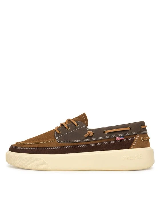 SNEAKERS BASSE S6BUCK06/SUP UOMO MARRONE
