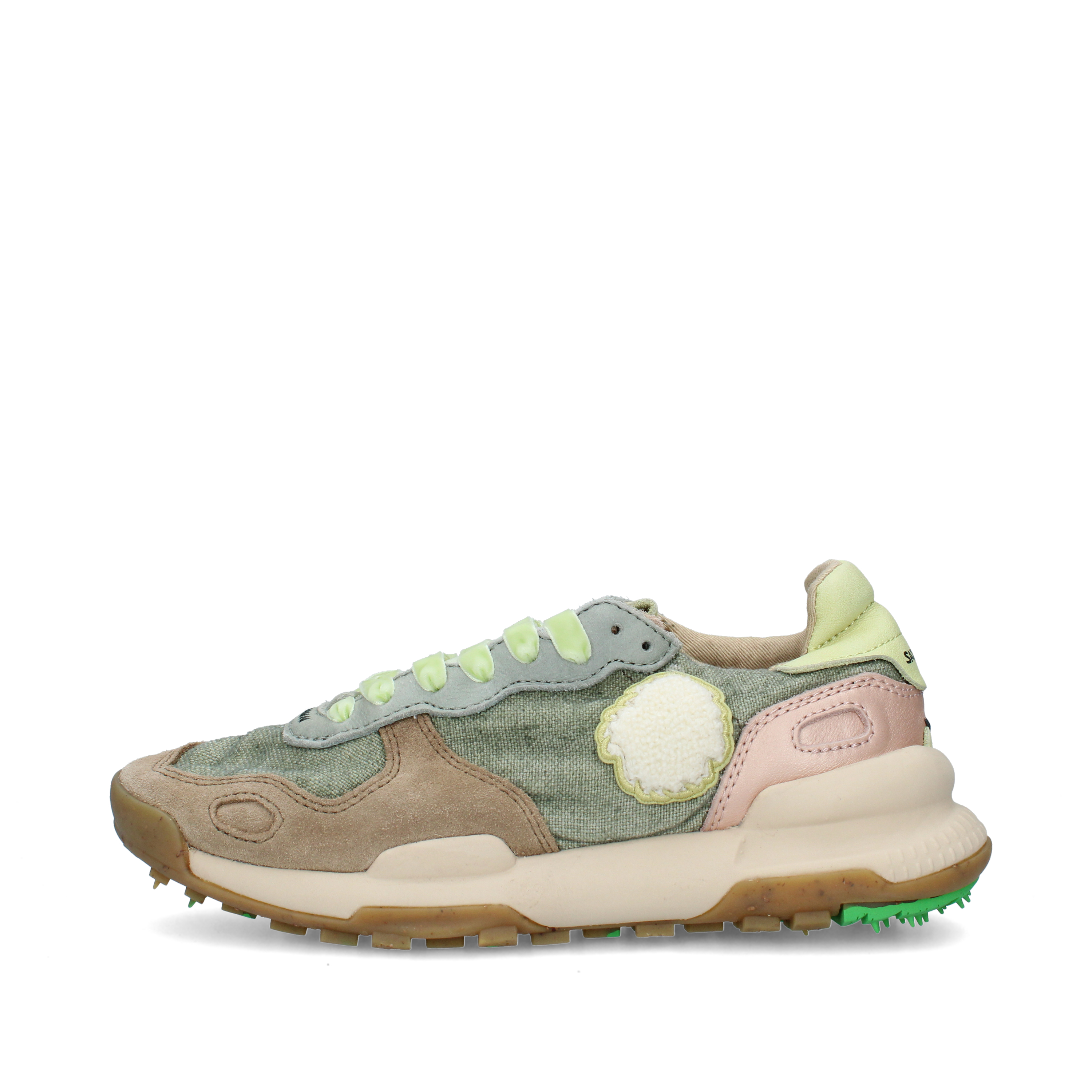 SNEAKERS BASSE CHACRONA-LINEN DONNA BEIGE