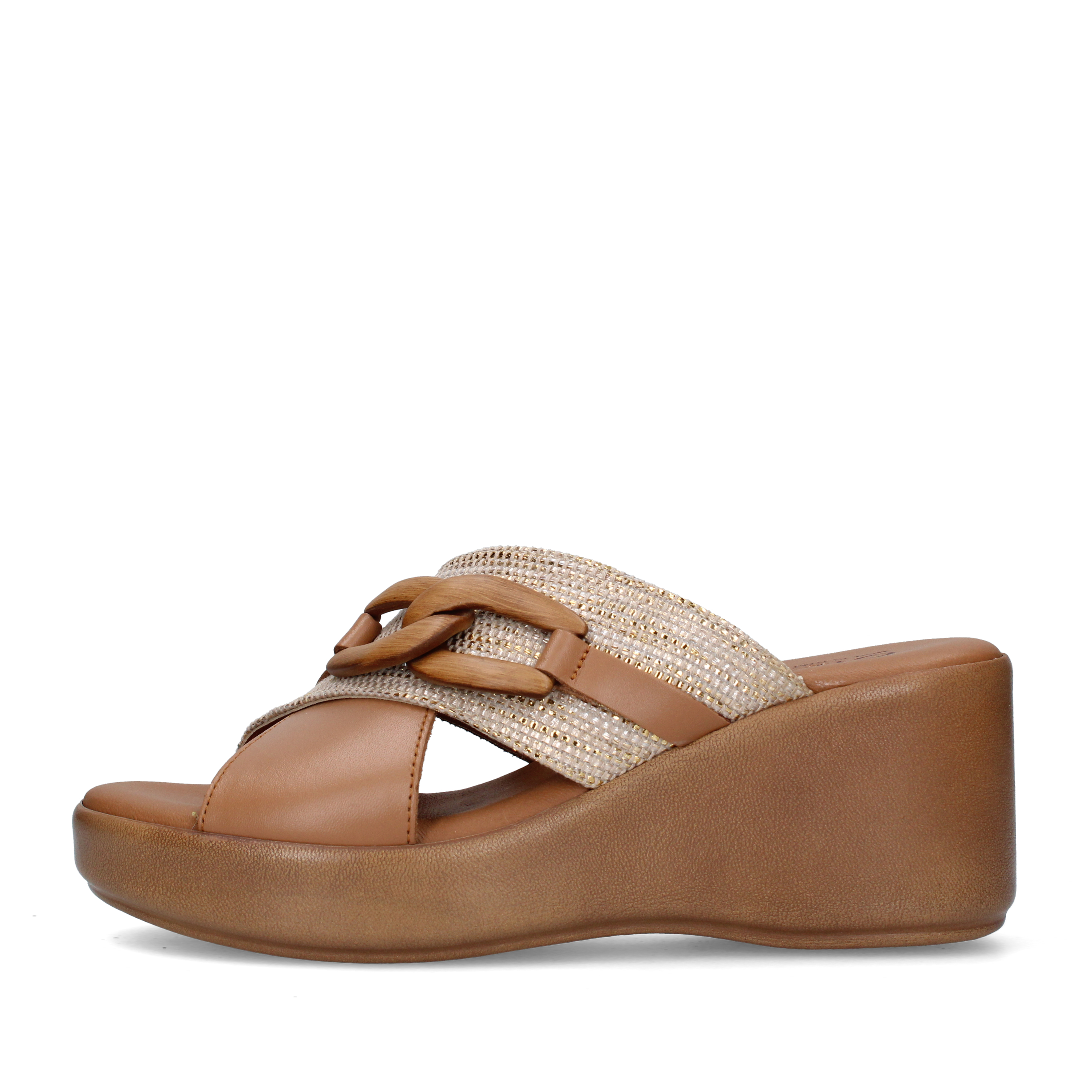 SANDALI TS61438 DONNA MARRONE