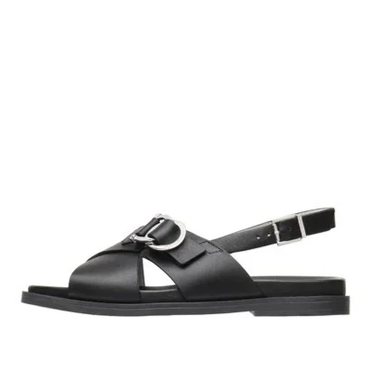SANDALI E615933D DONNA NERO
