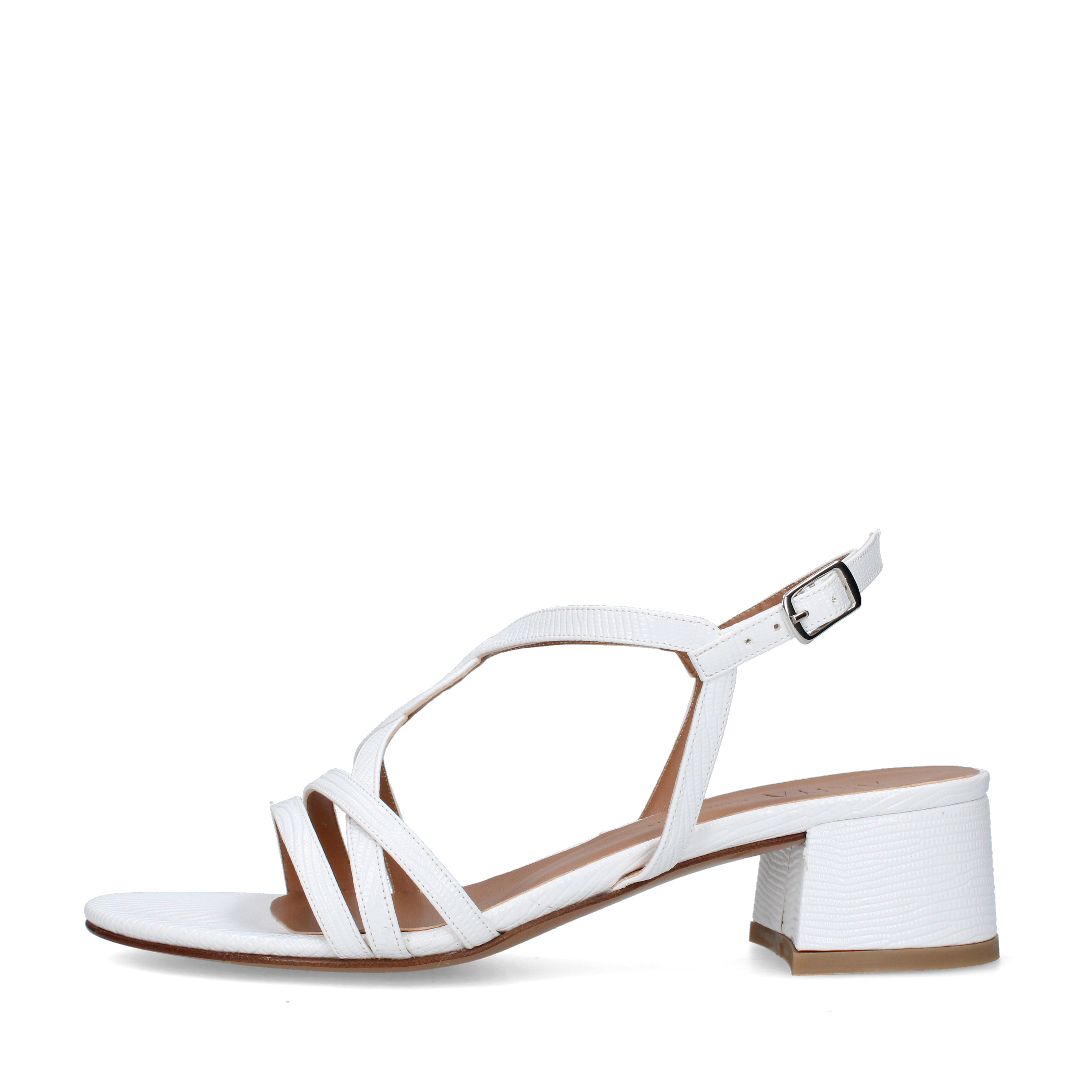 SANDALI L422 DONNA BIANCO