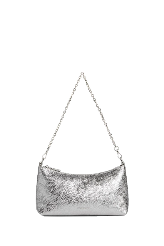 BORSA A SPALLA AURA E5QH0550101 DONNA ARGENTO