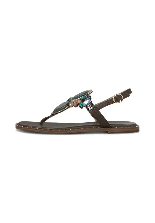 SANDALI V268202 DONNA MARRONE