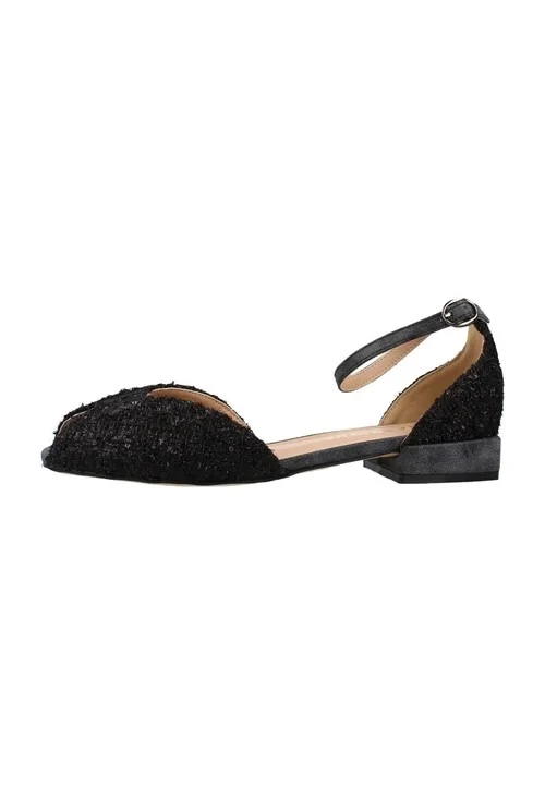 SANDALI V2651801 DONNA NERO