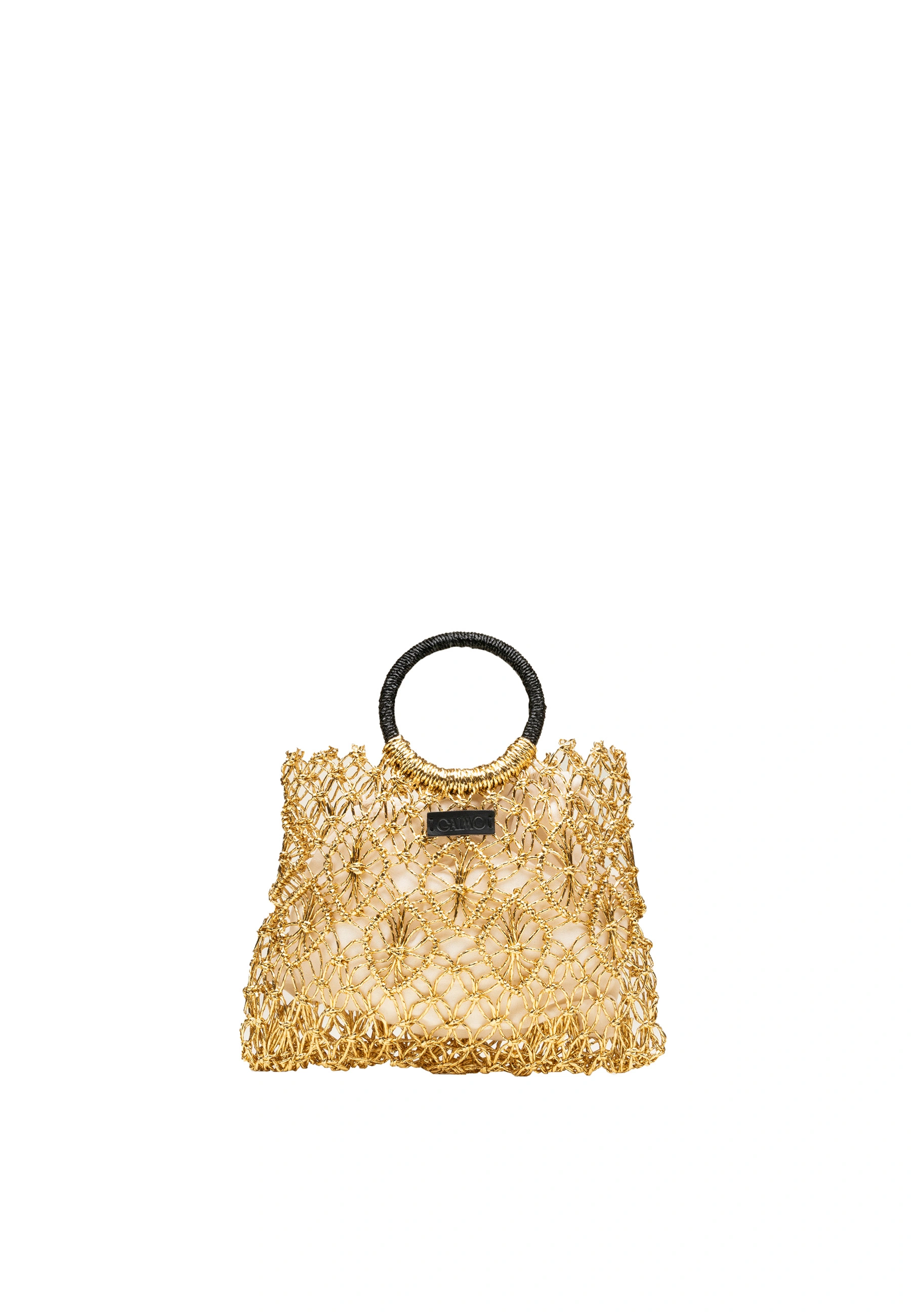 BORSA A MANO SOMBRA DONNA ORO