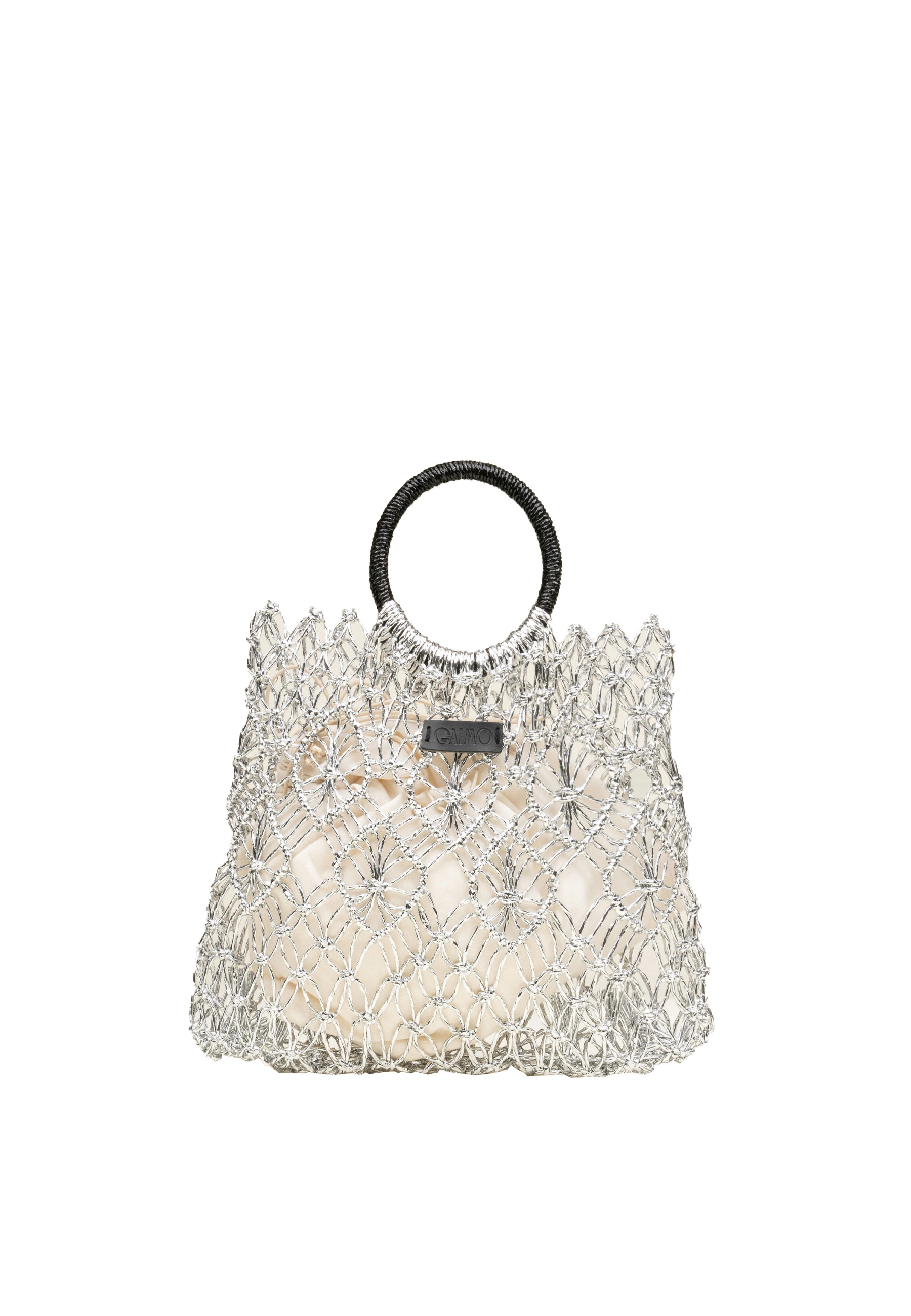 BORSA A MANO SOMBRA DONNA ARGENTO