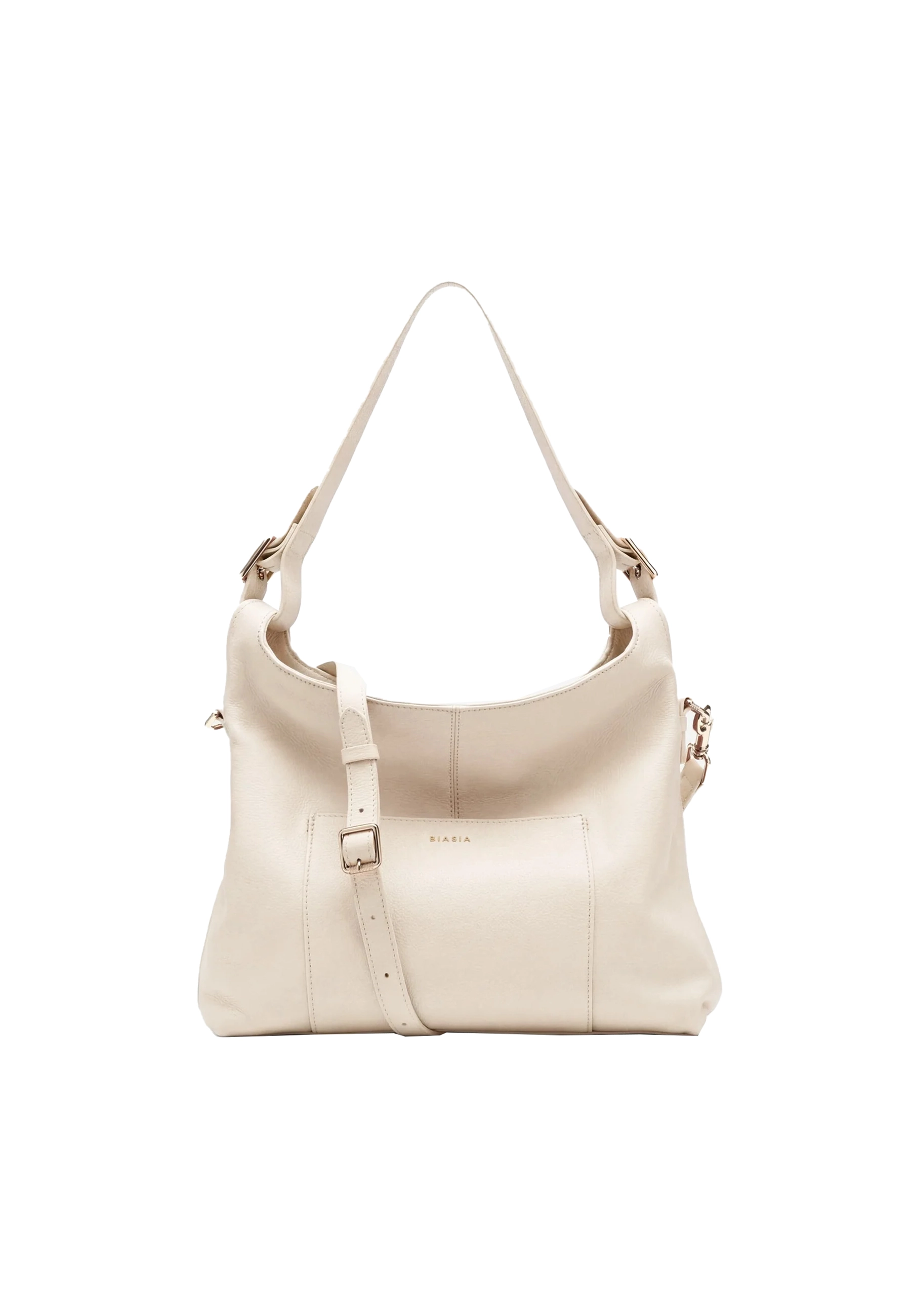 BORSA A SPALLA BIBP9CM01 DONNA AVORIO