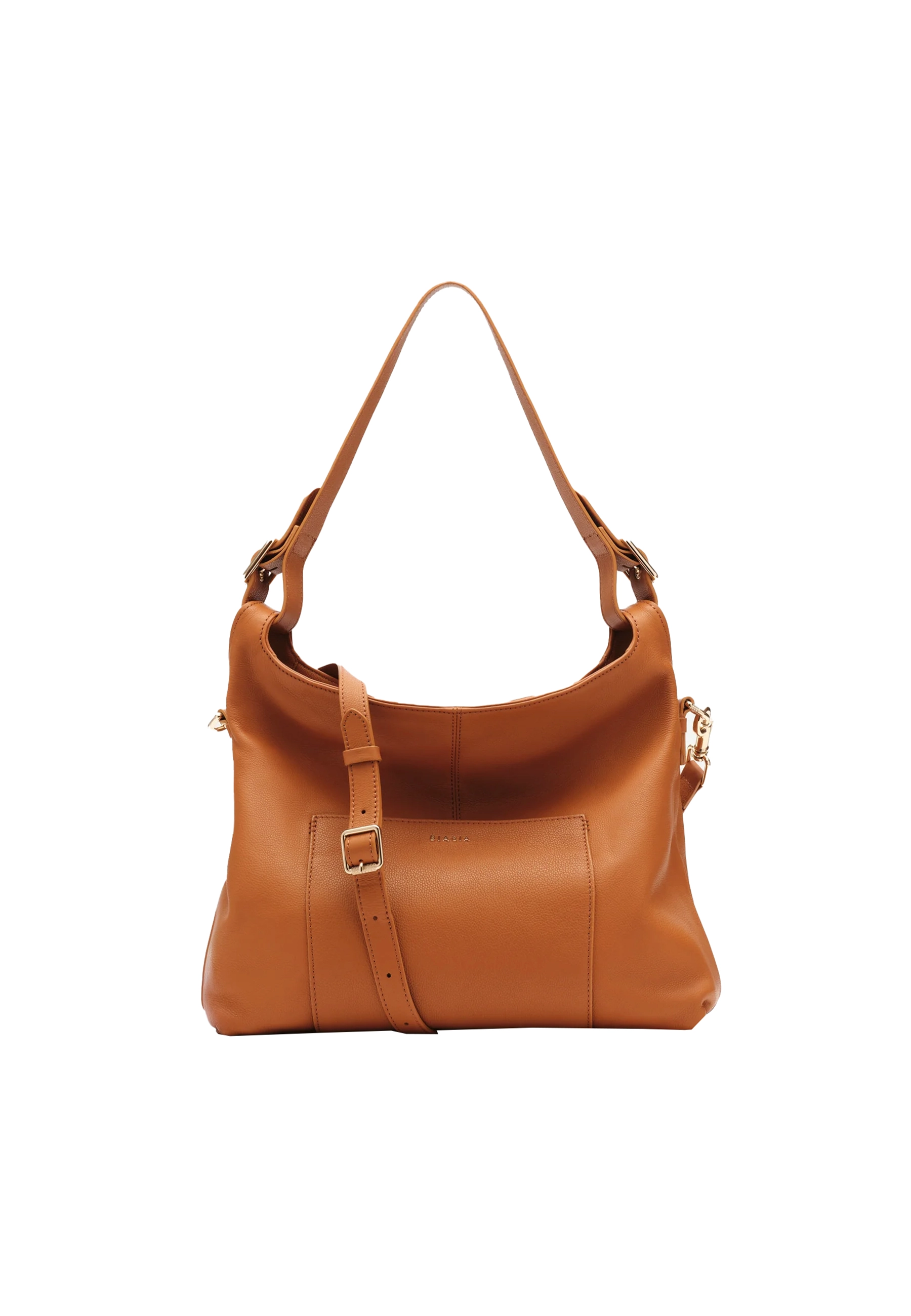 BORSA A SPALLA BIBP9CM01 DONNA CUOIO