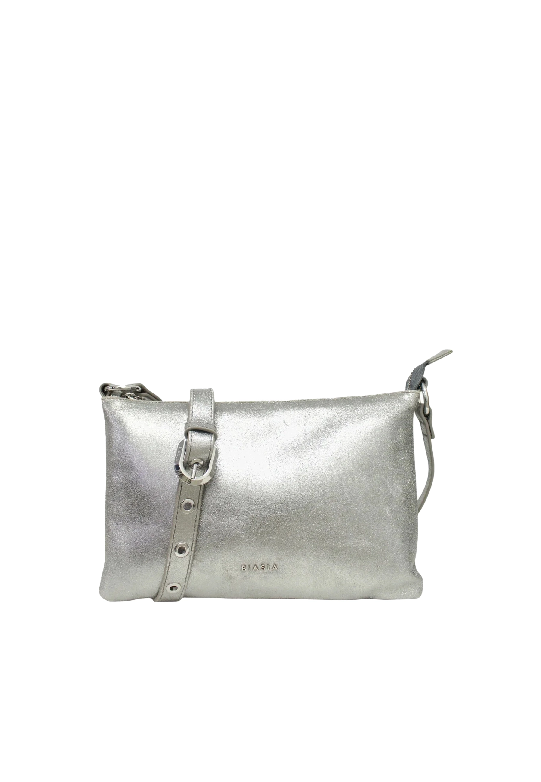 BORSA A TRACOLLA BIBP9T901M DONNA ARGENTO