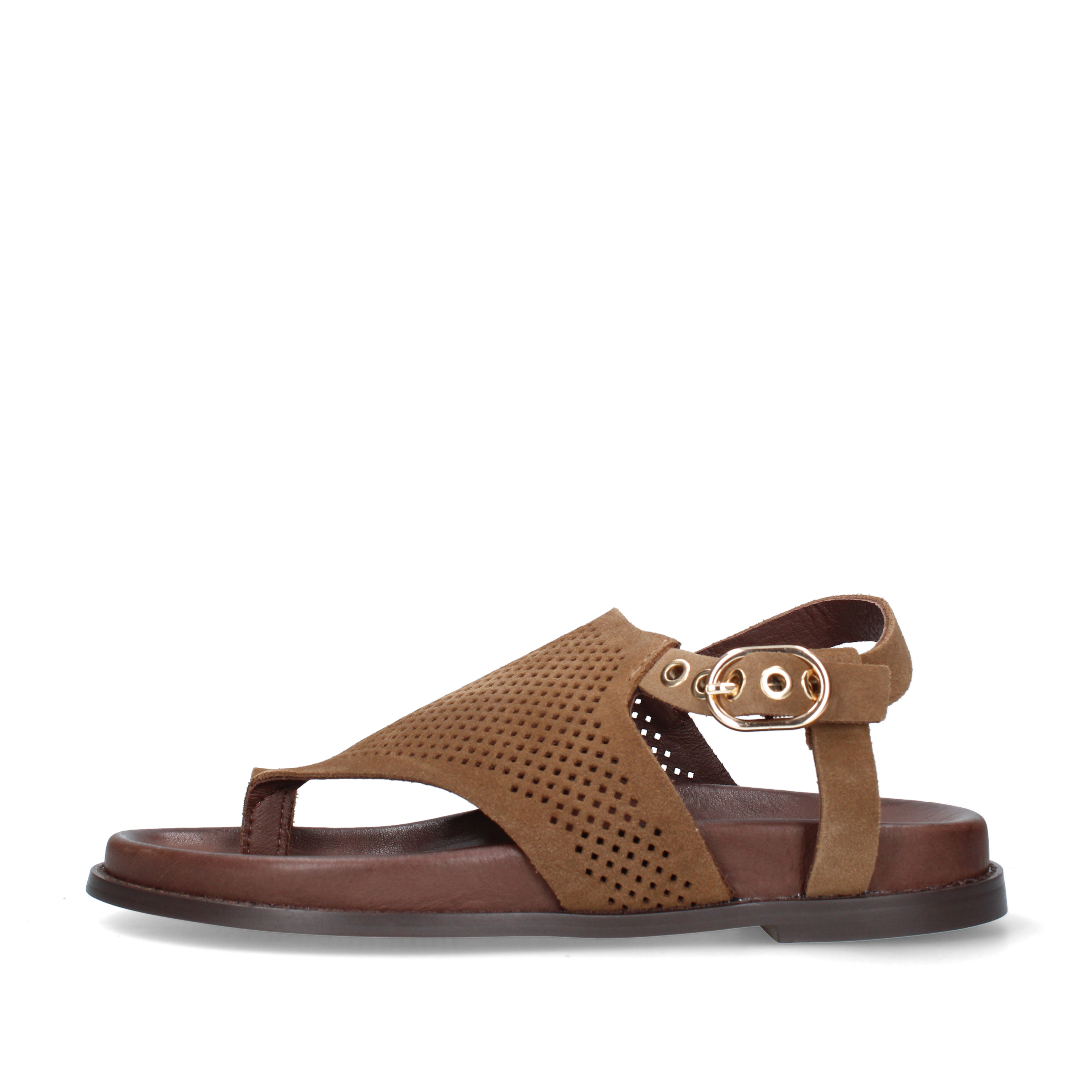 SANDALI D51015 DONNA MARRONE