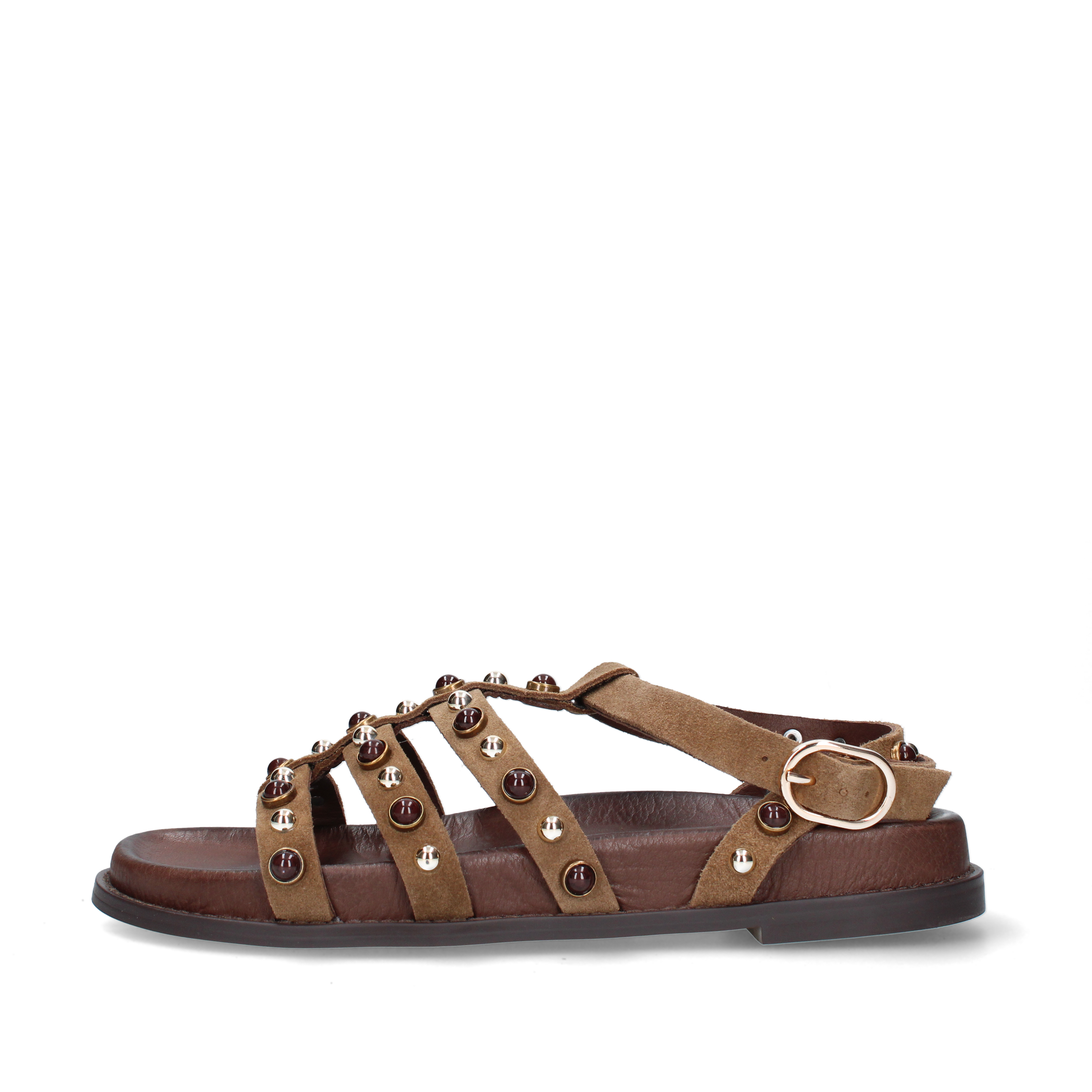 SANDALI D51002 DONNA MARRONE