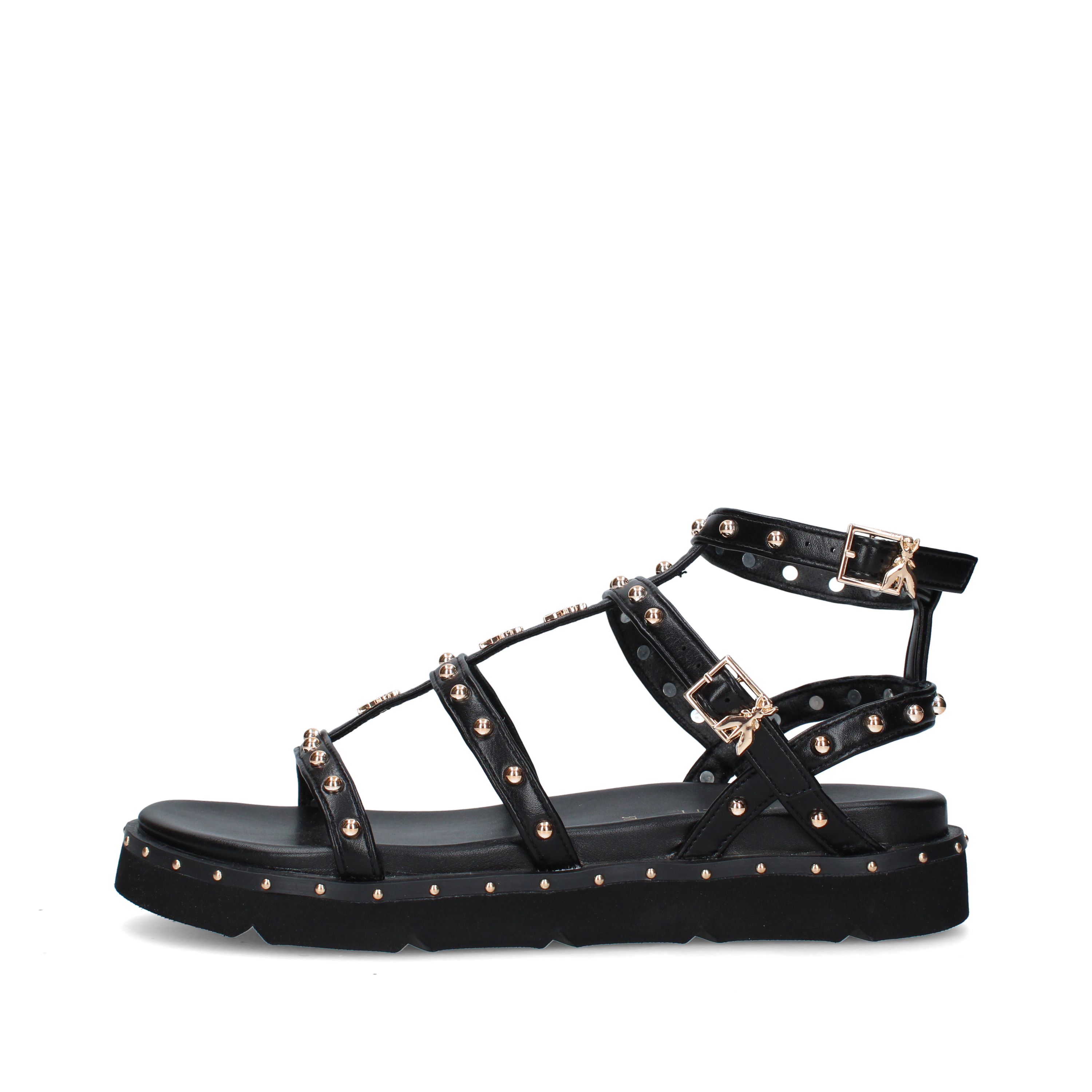 SANDALI PJ398 DONNA NERO