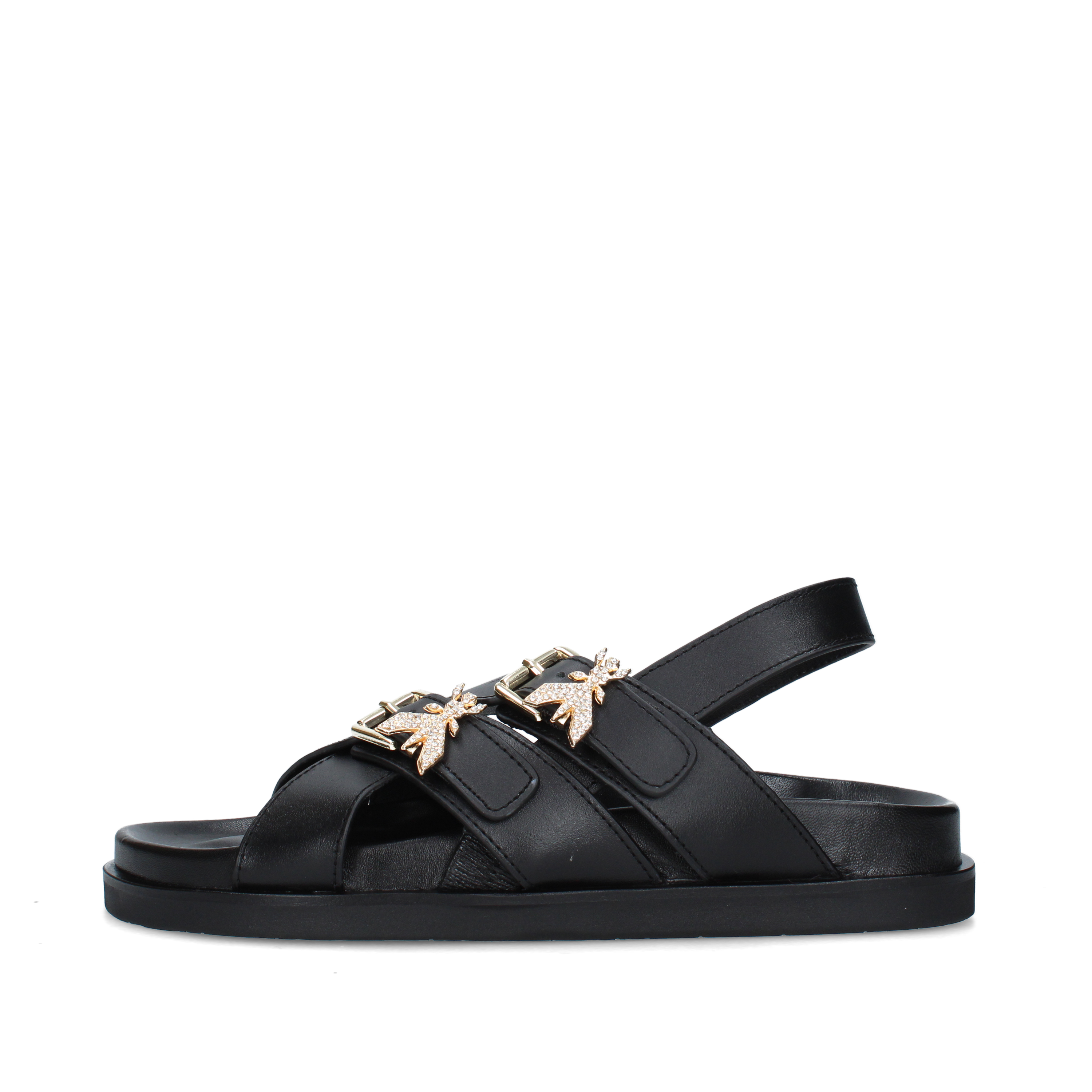 SANDALI PJ406 DONNA NERO