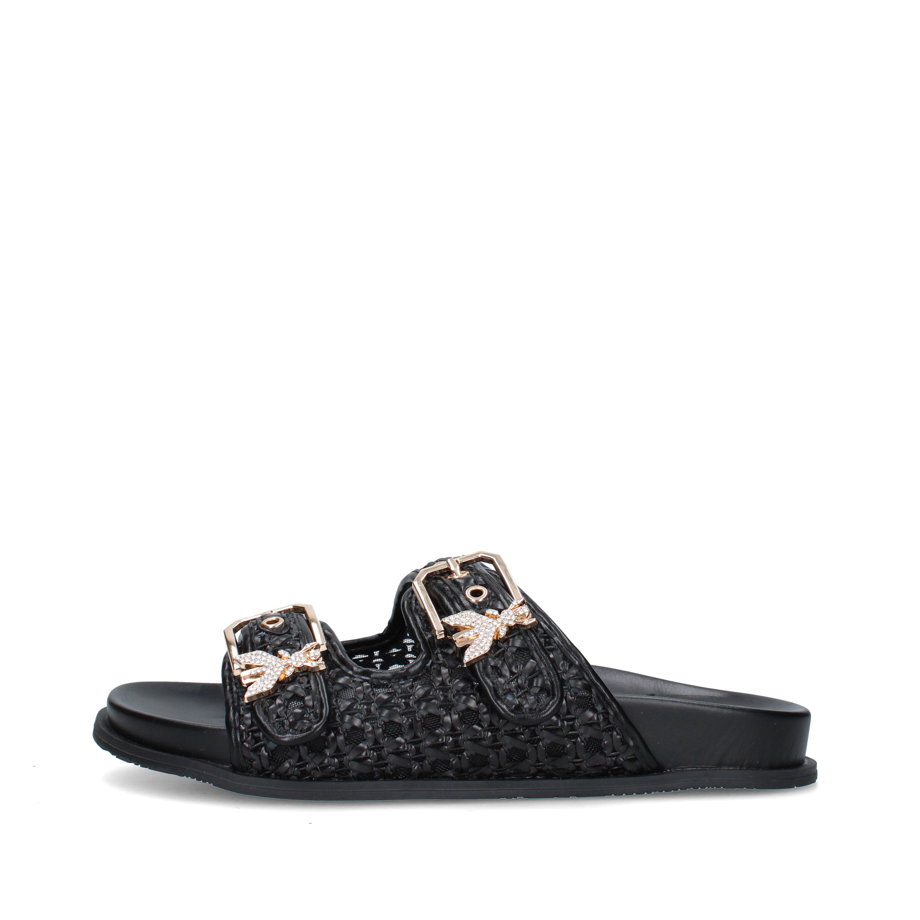 SANDALI PJ384 DONNA NERO